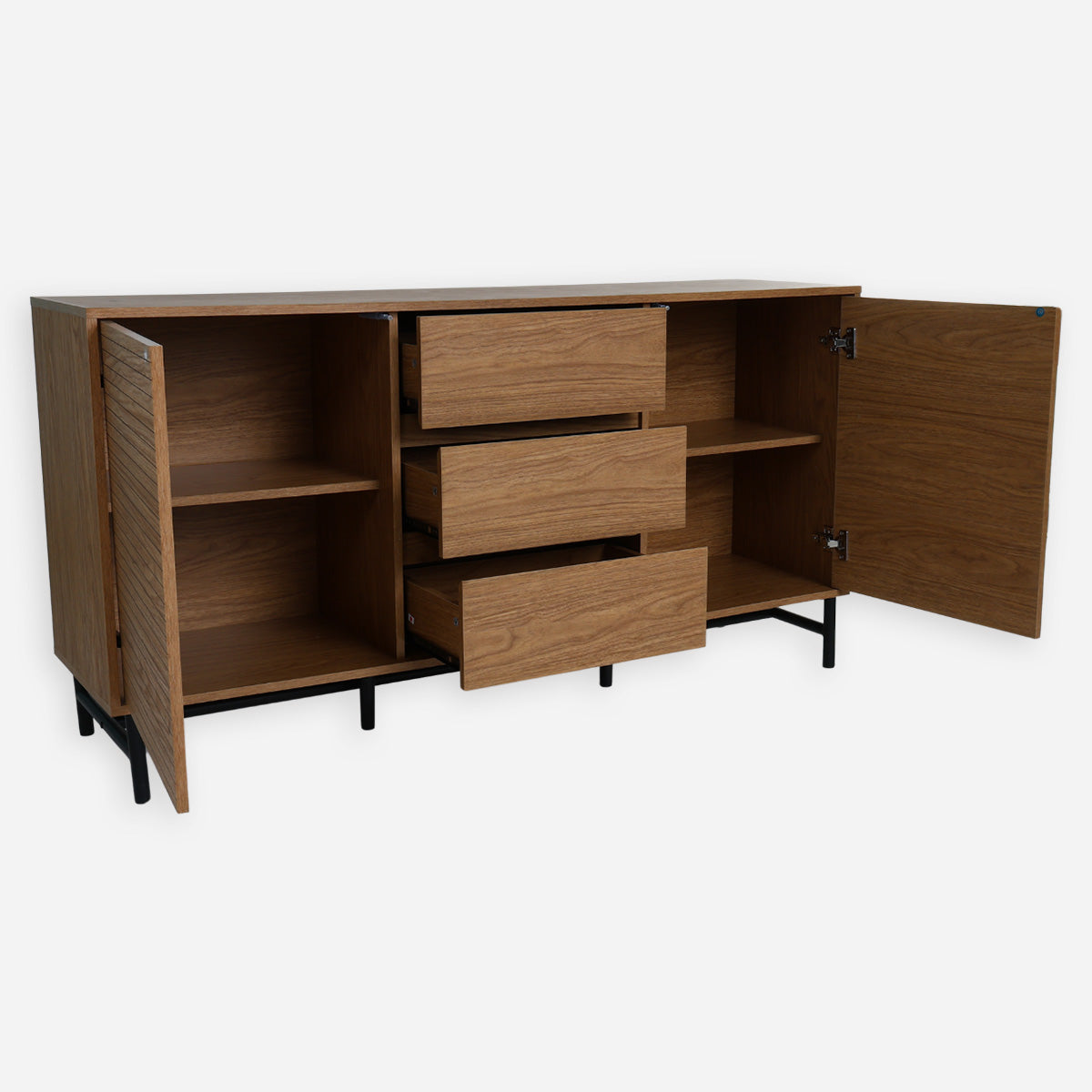 Fort Buffet Cabinet - Walnut