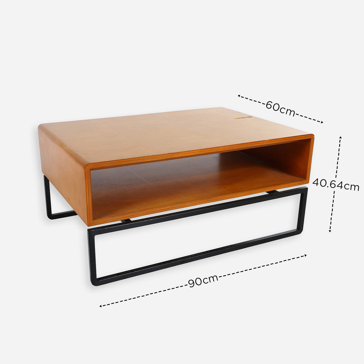 Focus Wooden Center Table - Walnut