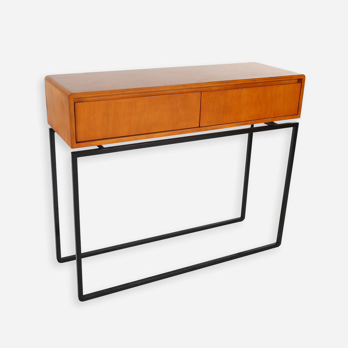 Focus Wooden Console Table - Walnut