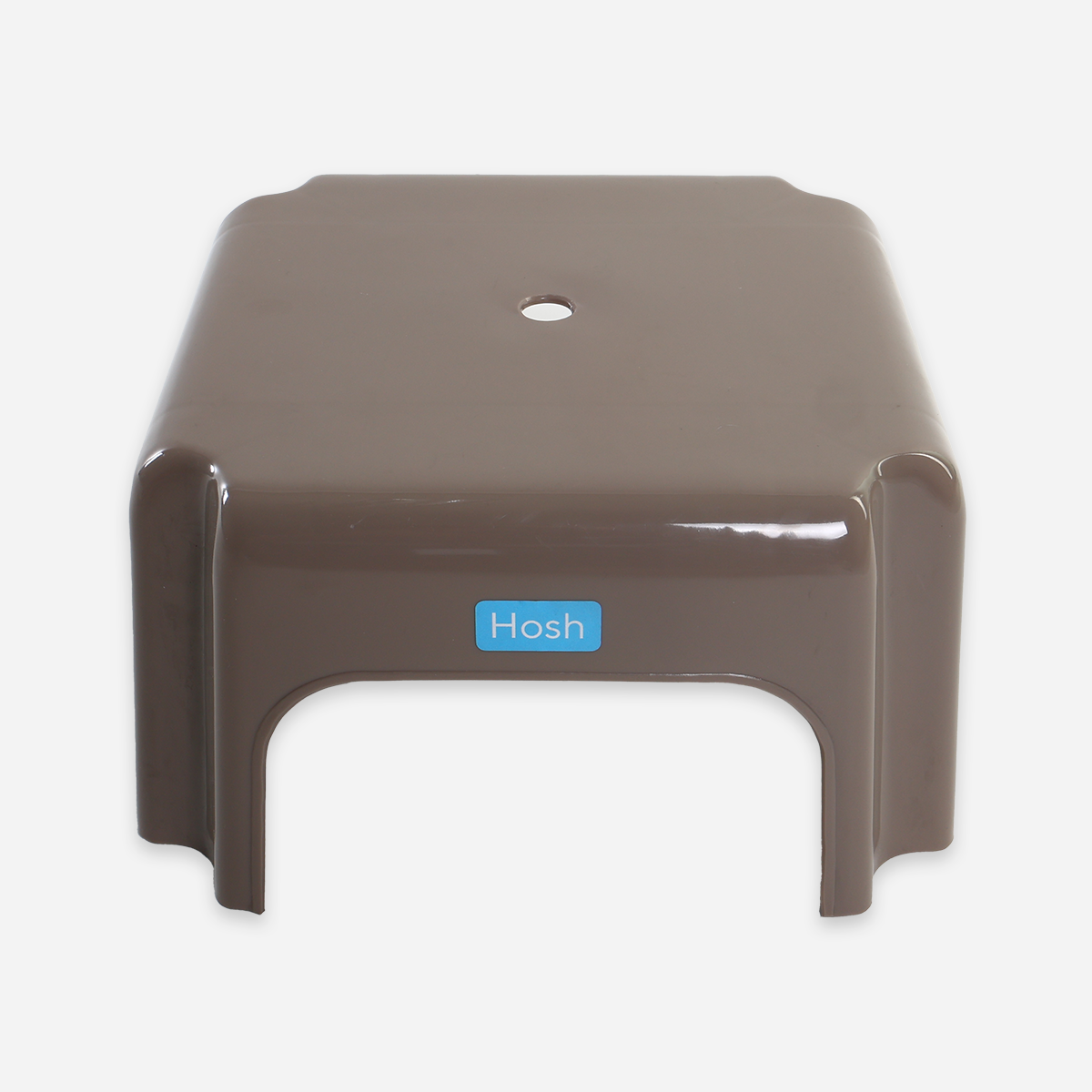 Hosh Square Stool - Brown