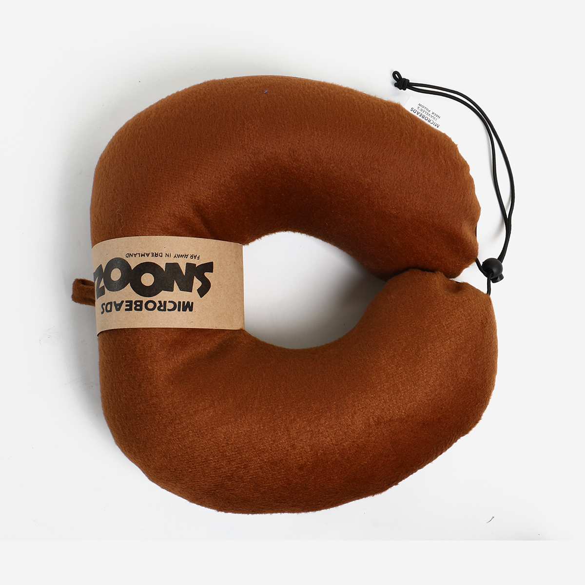 SM Home Microbead Neck Pillow - Dark Brown