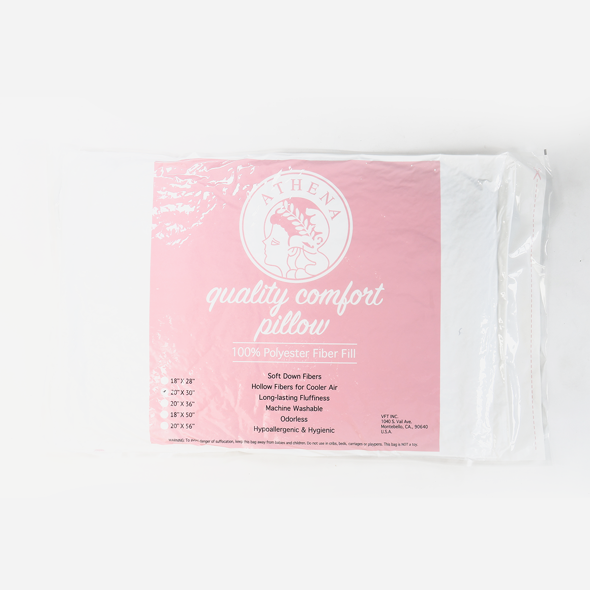 Athena Vacuum Pillow - 20x30in