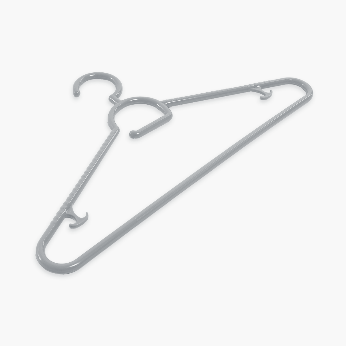 Hosh 6-Piece Hanger Set – Gray