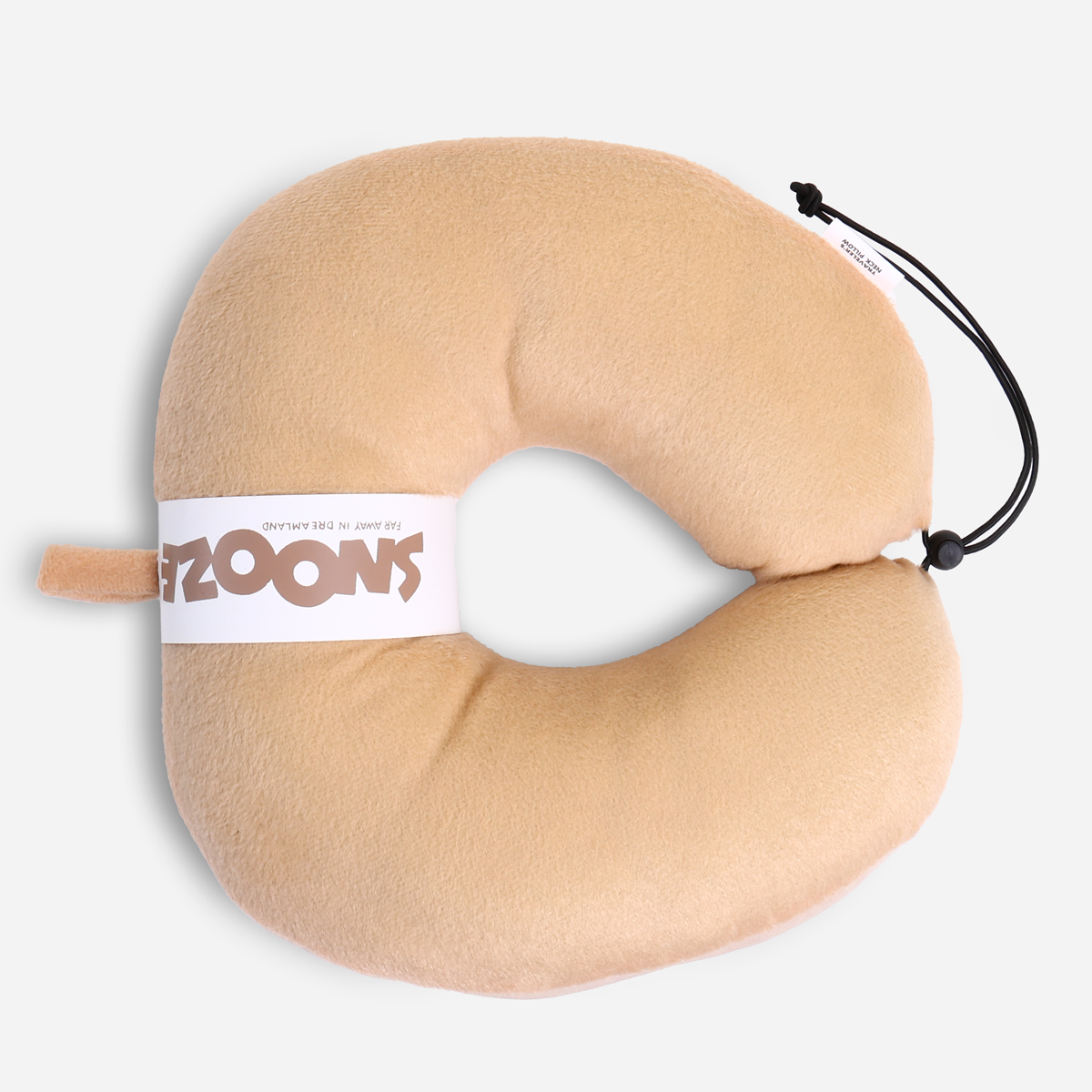 SM Home Fiber Neck Pillow - Beige
