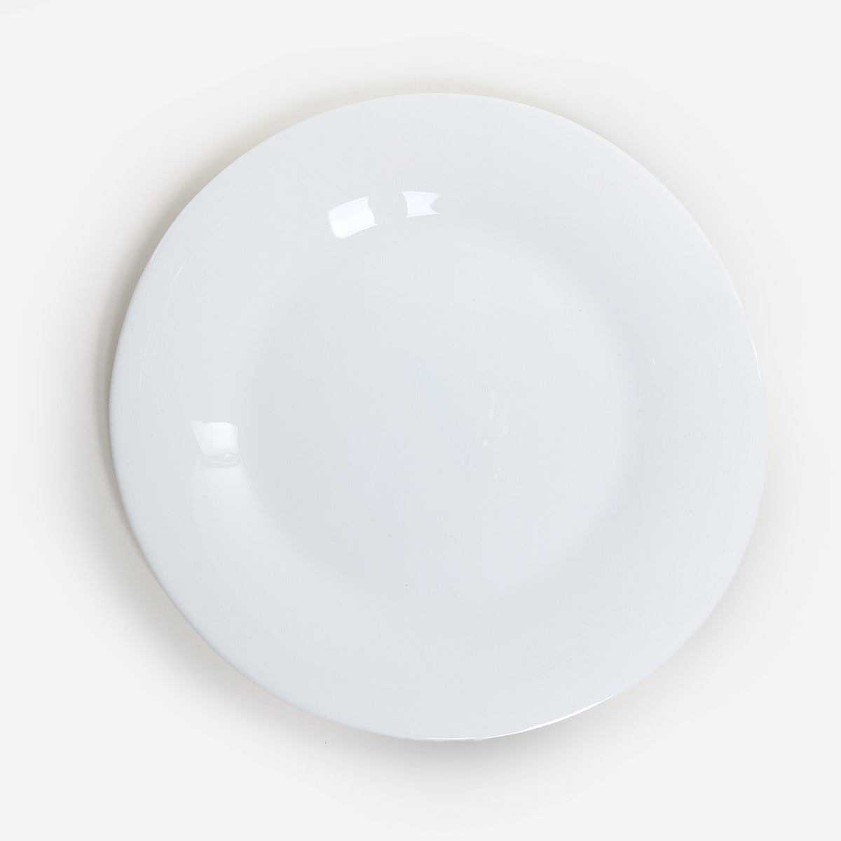 Bellagio Round Dinner Plate (White)  - 9in