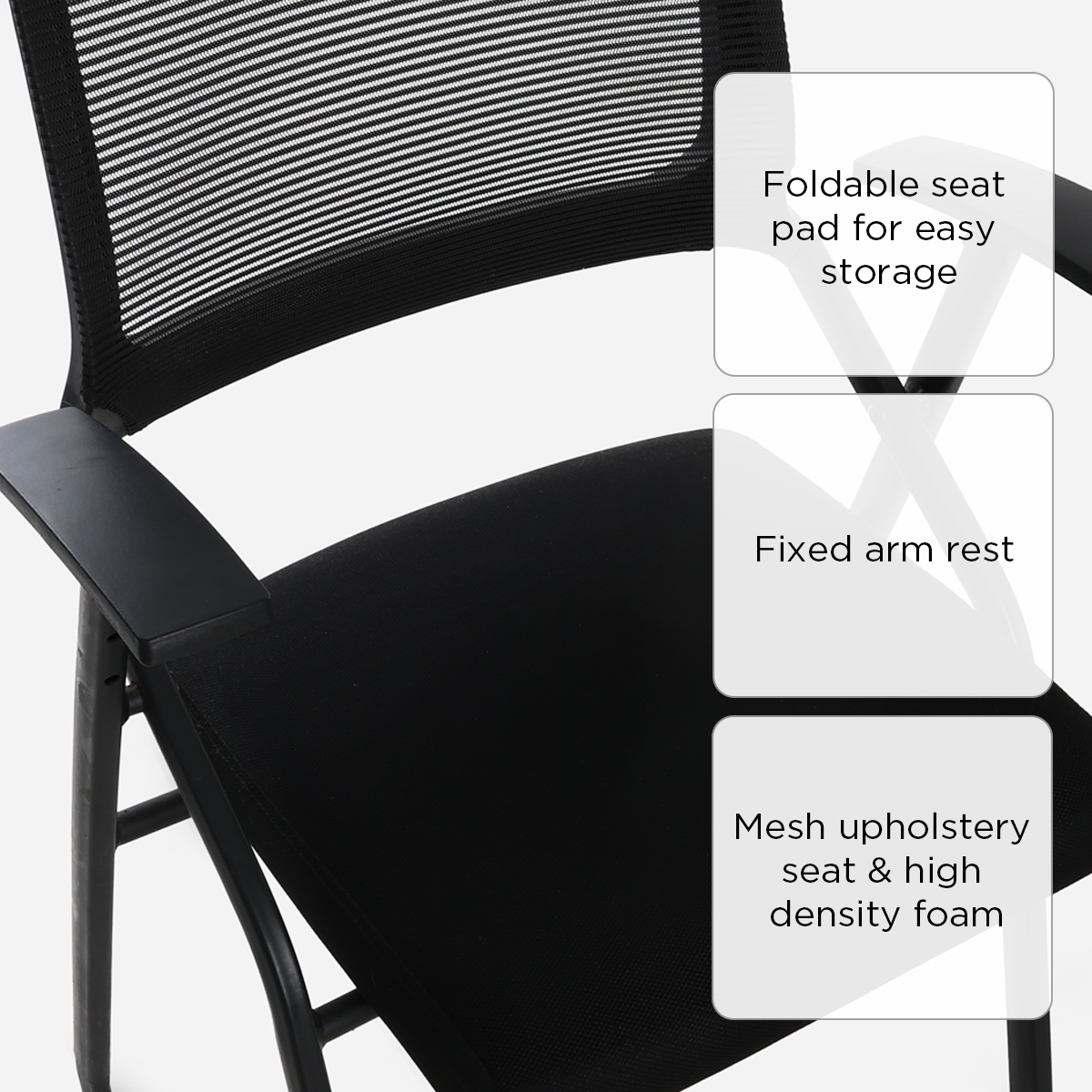 Form Foldable Office Chair TS-311- Black