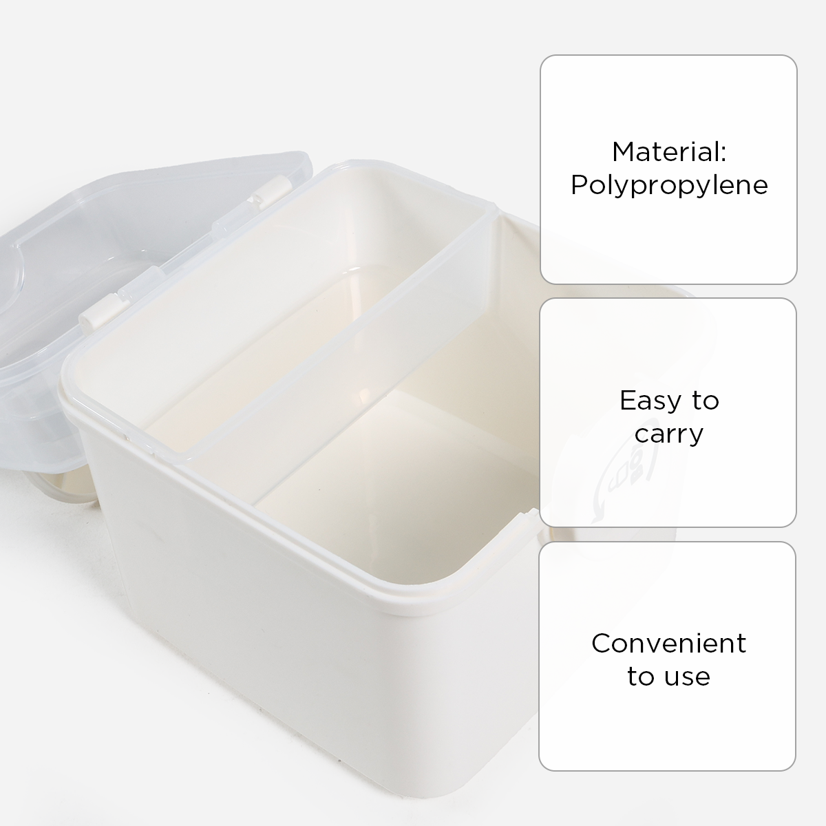 SM Home Multi Purpose Hand Carry Square Box