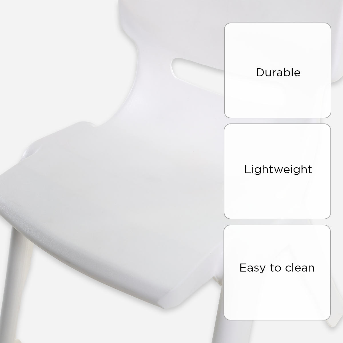 Hosh Kiddie Chair - White