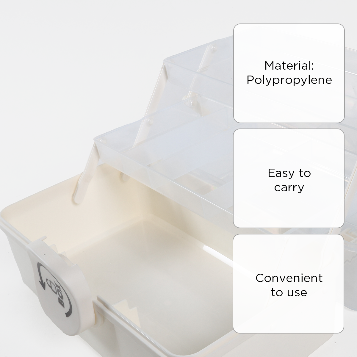 SM Home Multi Purpose Hand Carry Rectangular Box - Small