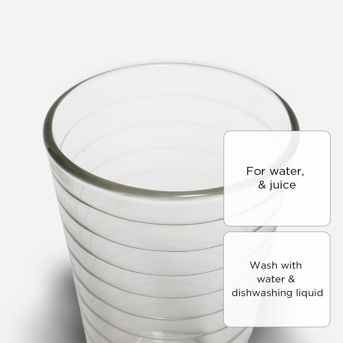 SM Home Set of 4 Franklin Tumbler Set - 330ml