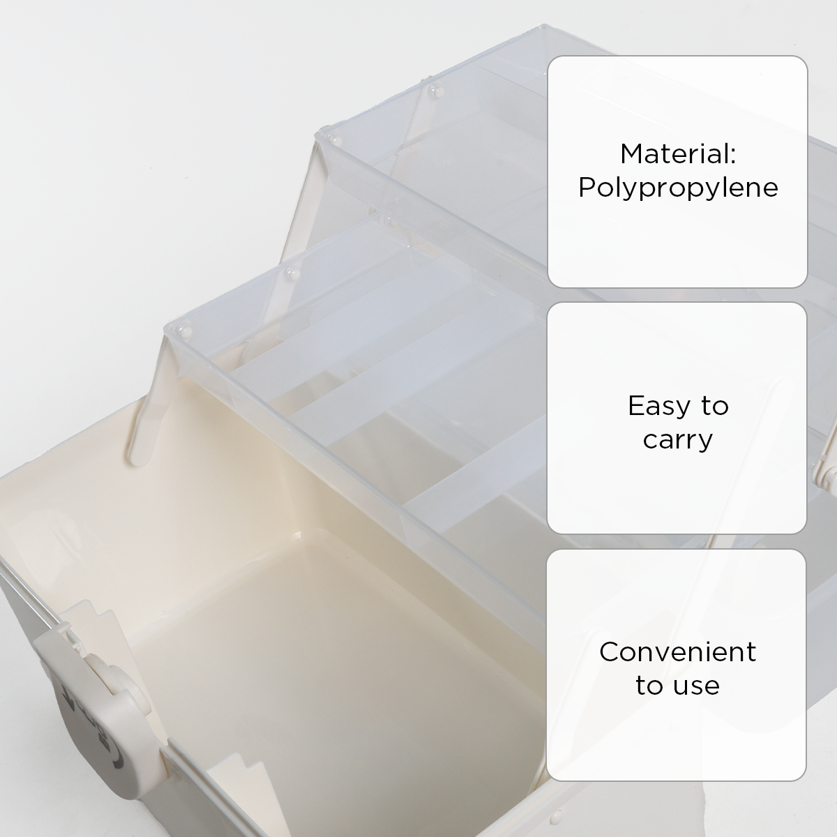 SM Home Multi Purpose Hand Carry Rectangular Box - Medium