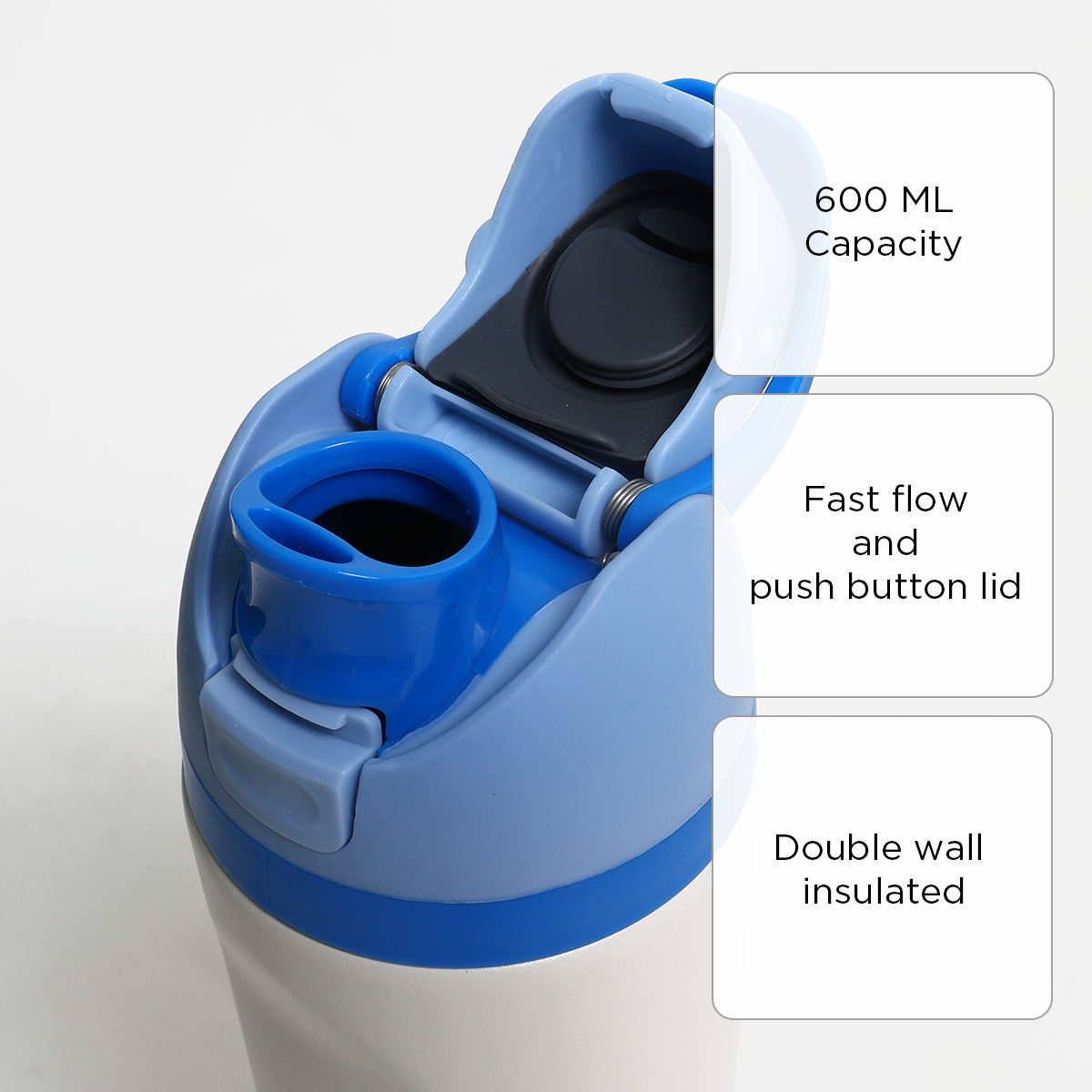 SM Home Flip and Sip Insulated Water Bottle - 600ml