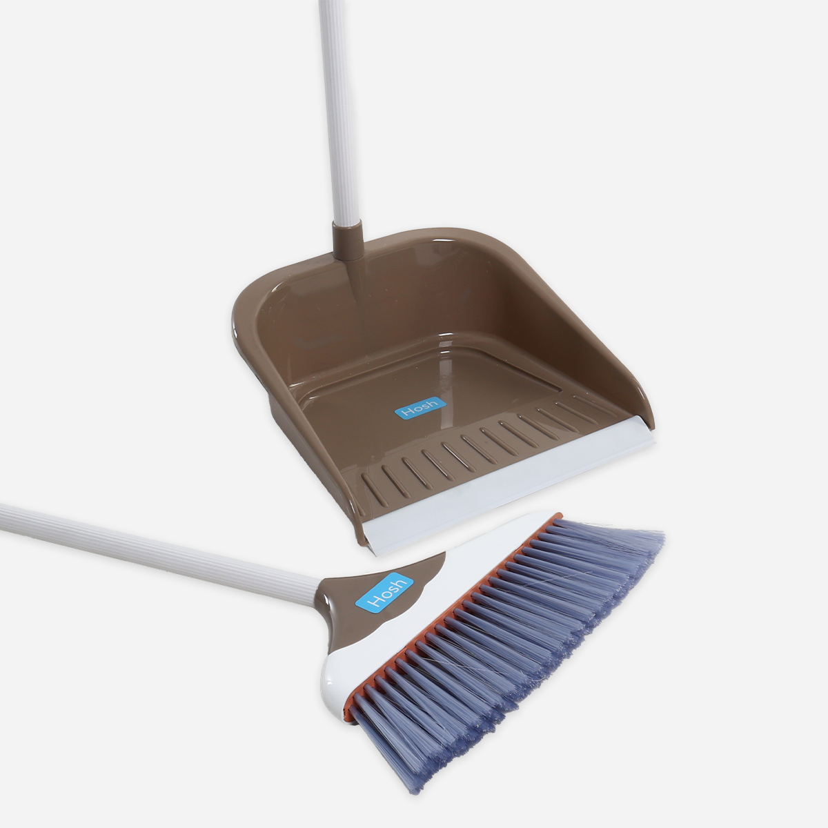 Hosh Broom and Dust Pan Set - Brown