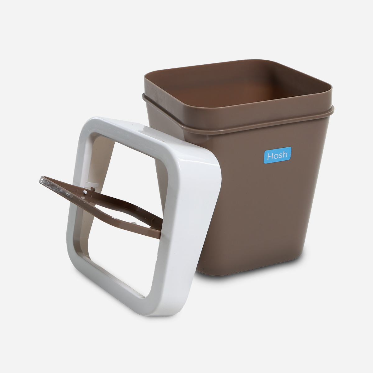 Hosh Swing Bin (Brown) - 8L