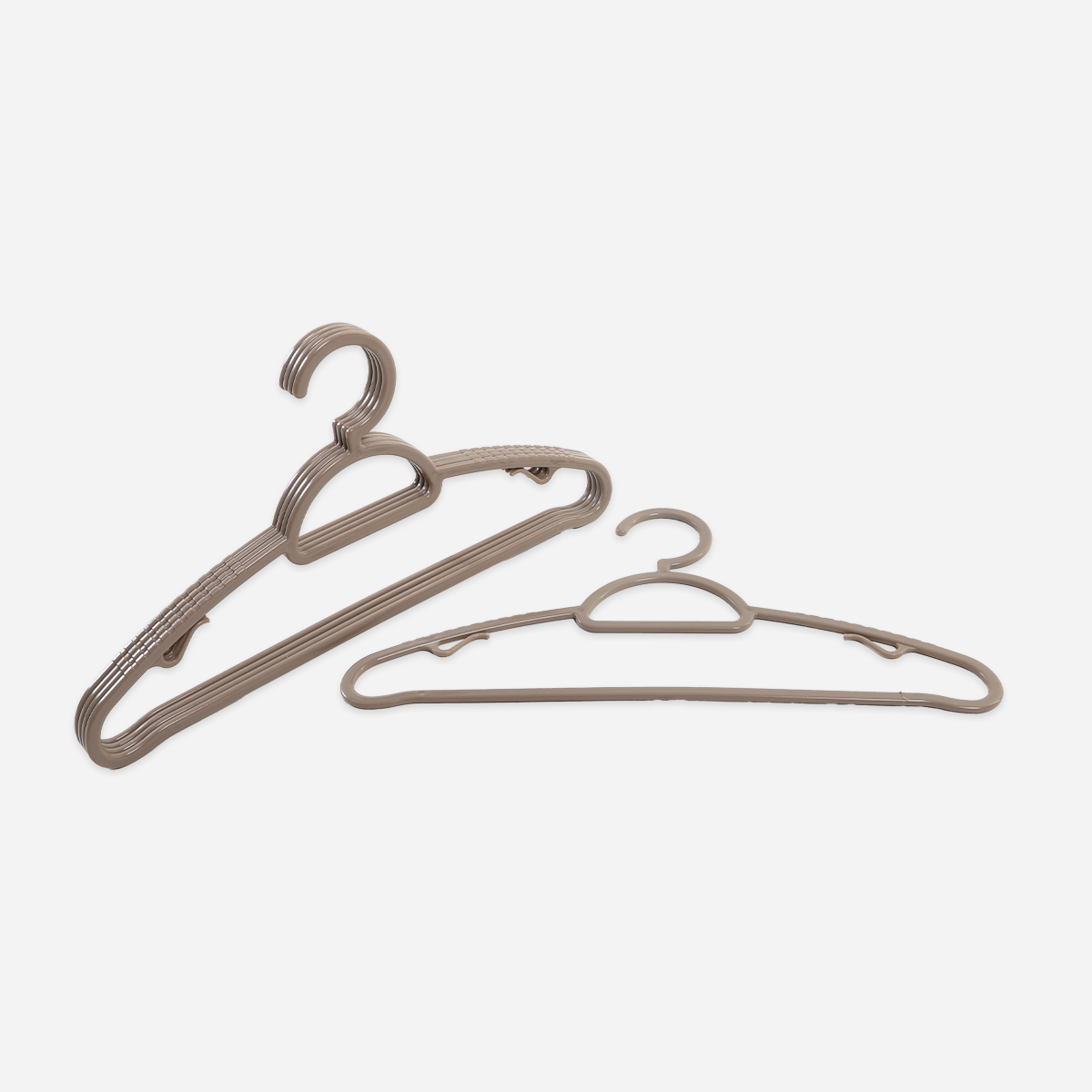 Hosh 5-Piece Slim Hanger - Brown