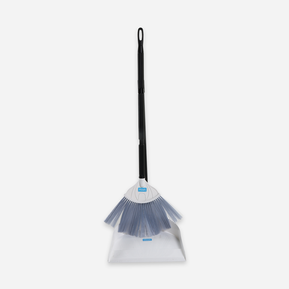 Hosh Broom and Dust Pan Set - White