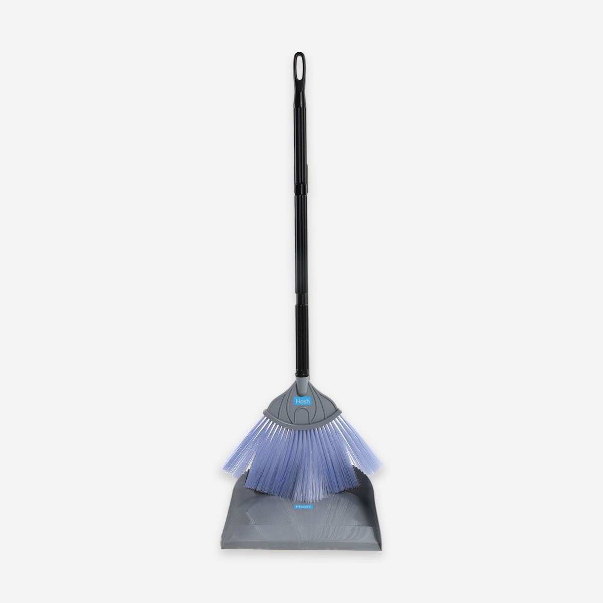Hosh Dust Pan with Broom - Gray
