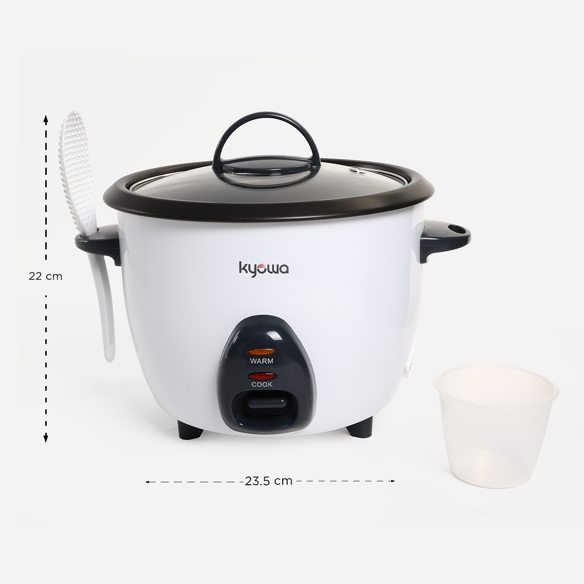 Kyowa Rice Cooker KW 2036 (White) - 1L