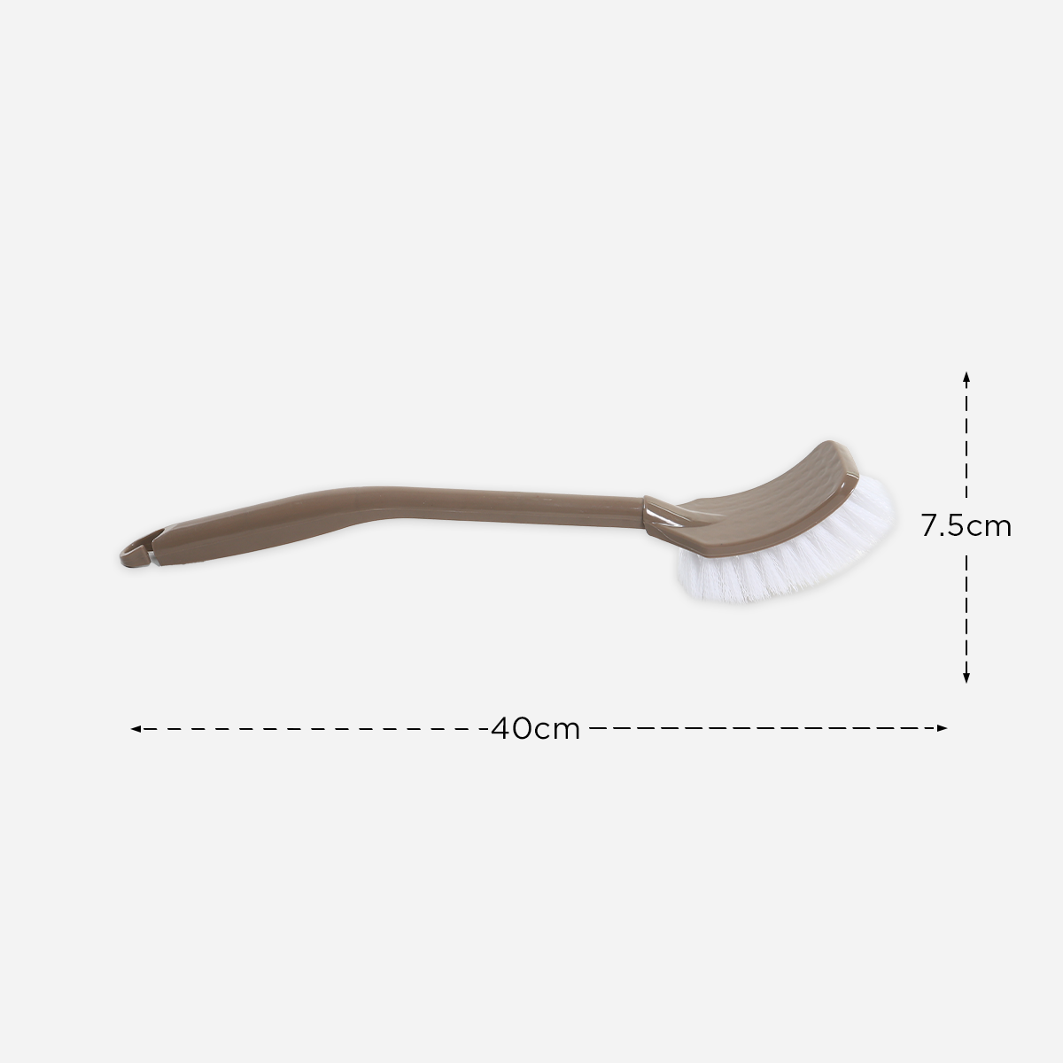 Hosh Long Handle Brush - Brown