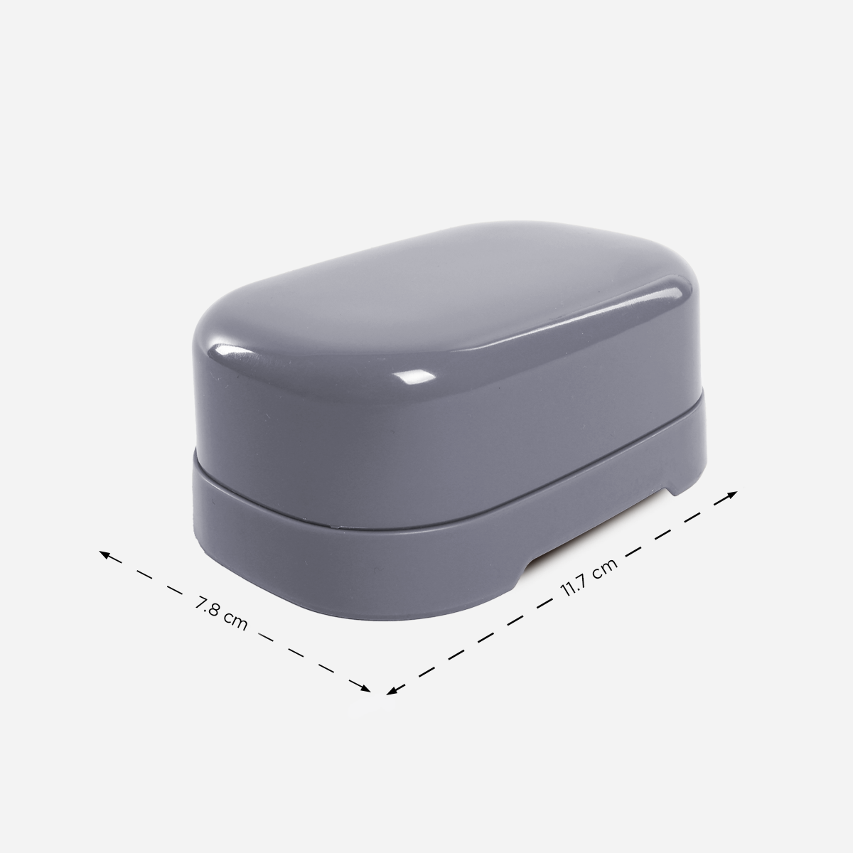 Hosh Soap Holder with Cover – Gray