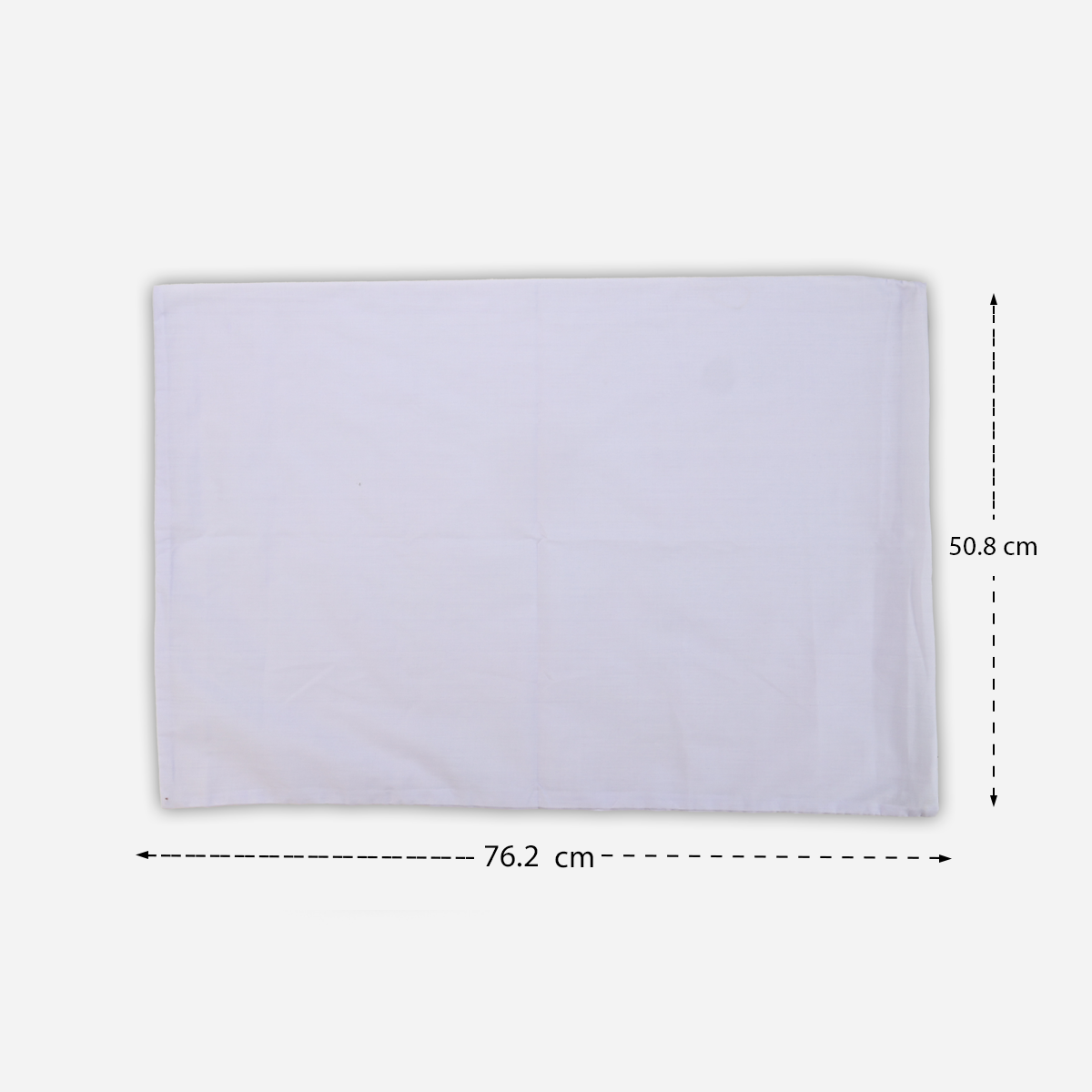 SM Home Pillowcase with Embossed Design with Flap - 20x30in