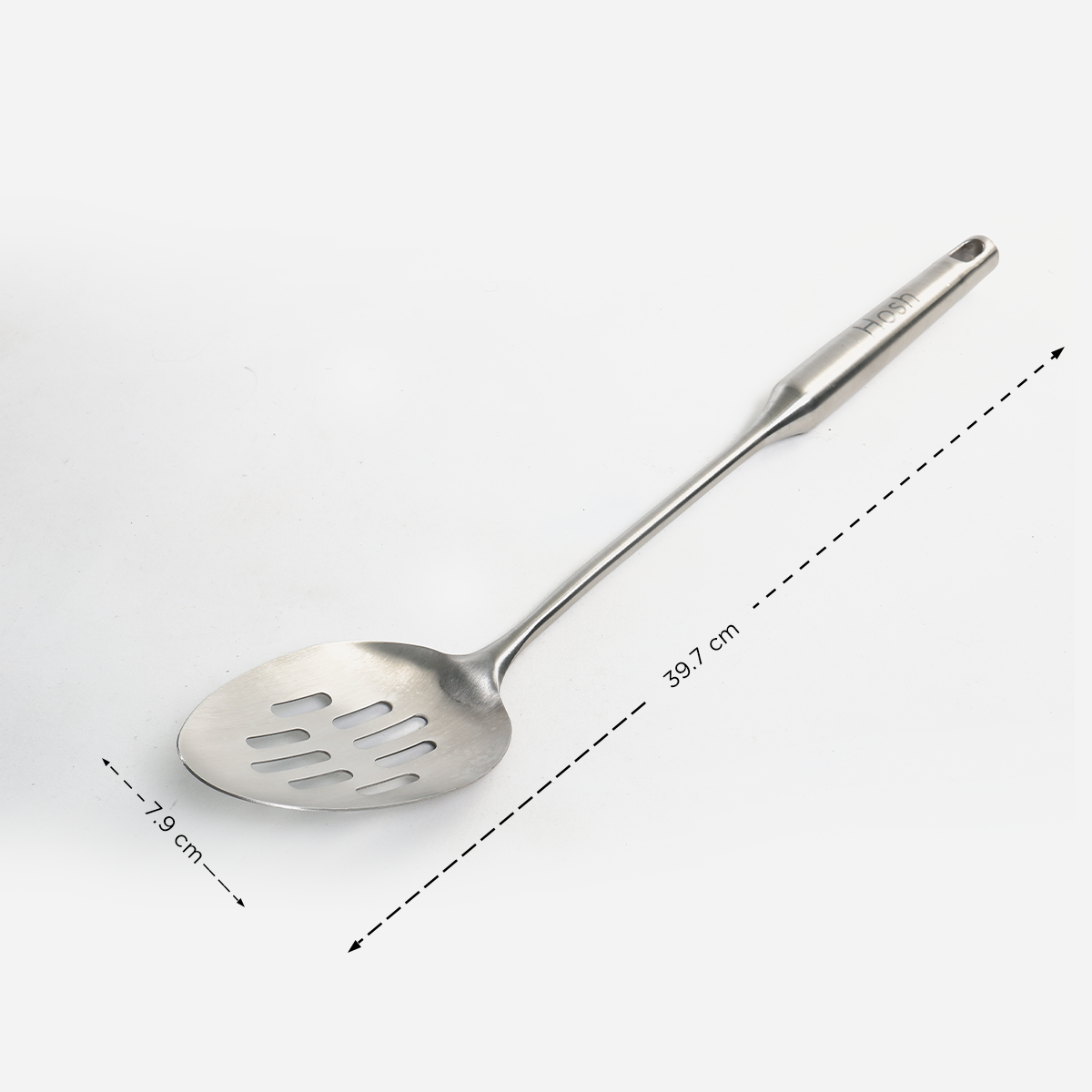 Hosh Stainless Steel Cooking Slotted Spoon - 15in