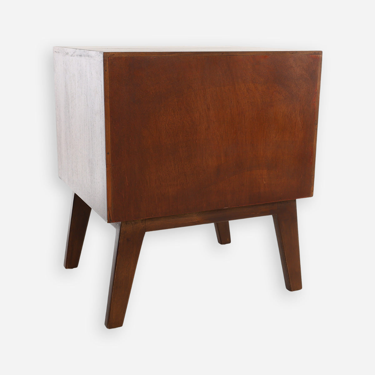 SM Home Hanky Night Table with 2-Drawer - Walnut