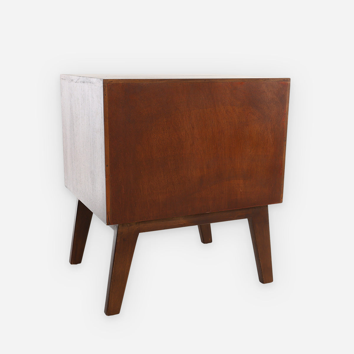 Hanky Bedside Table with 2-Drawer - Natural