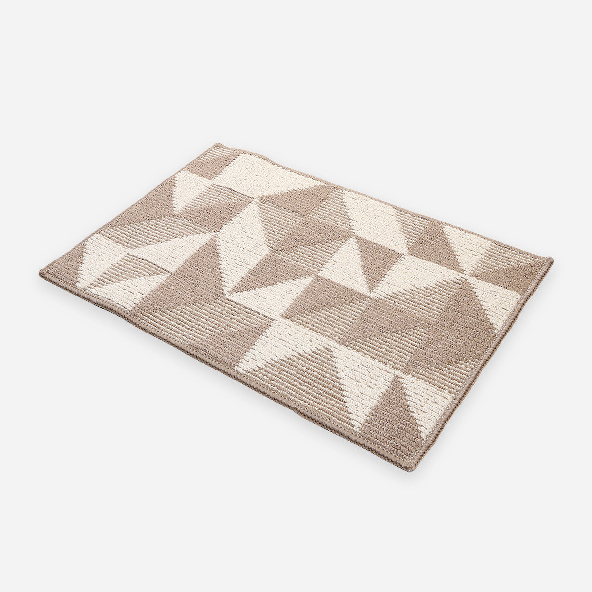 SM Home Door Mat (Triangular Beige) - 40x60cm