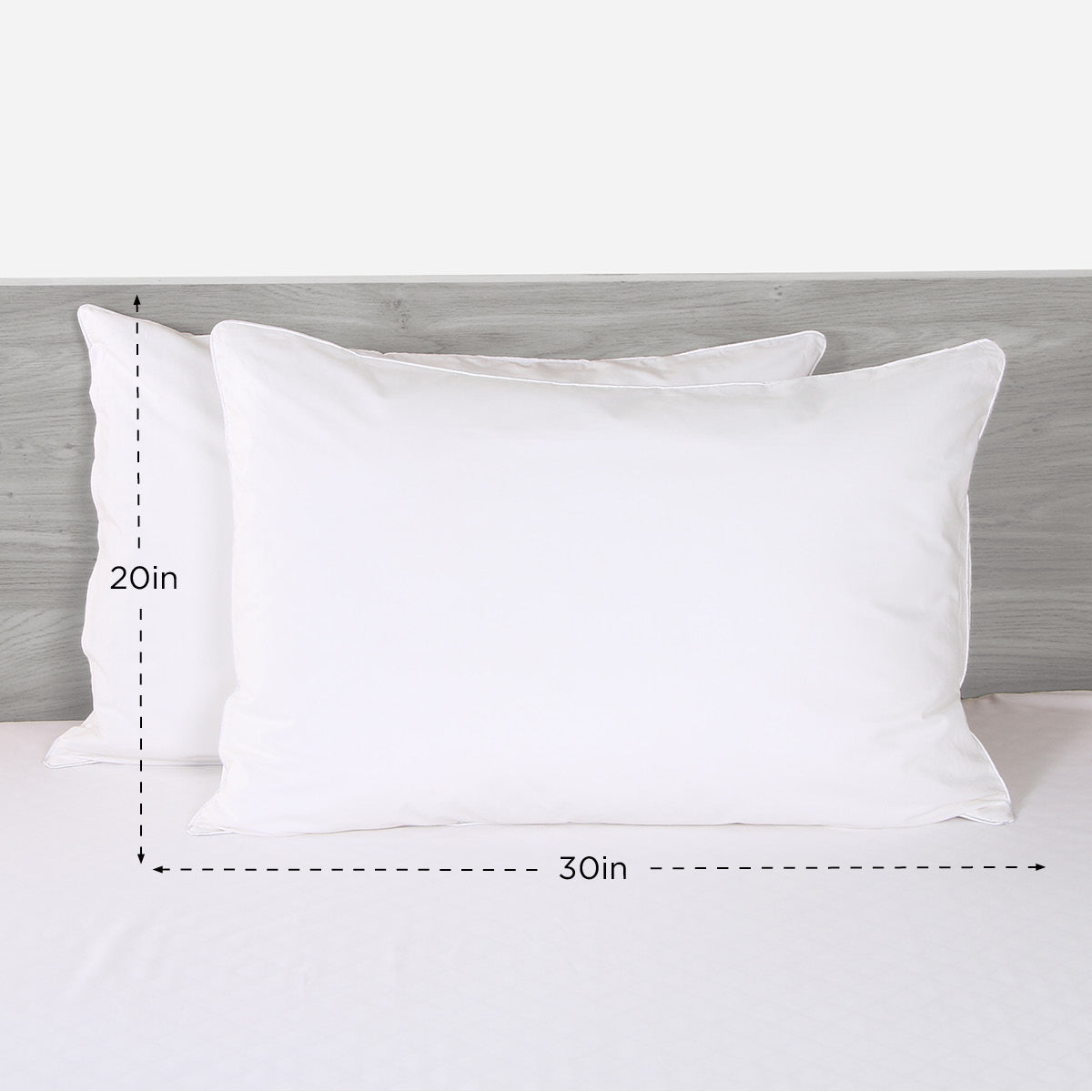 Family Home Healthy Home Pillow Protector (White) - Queen