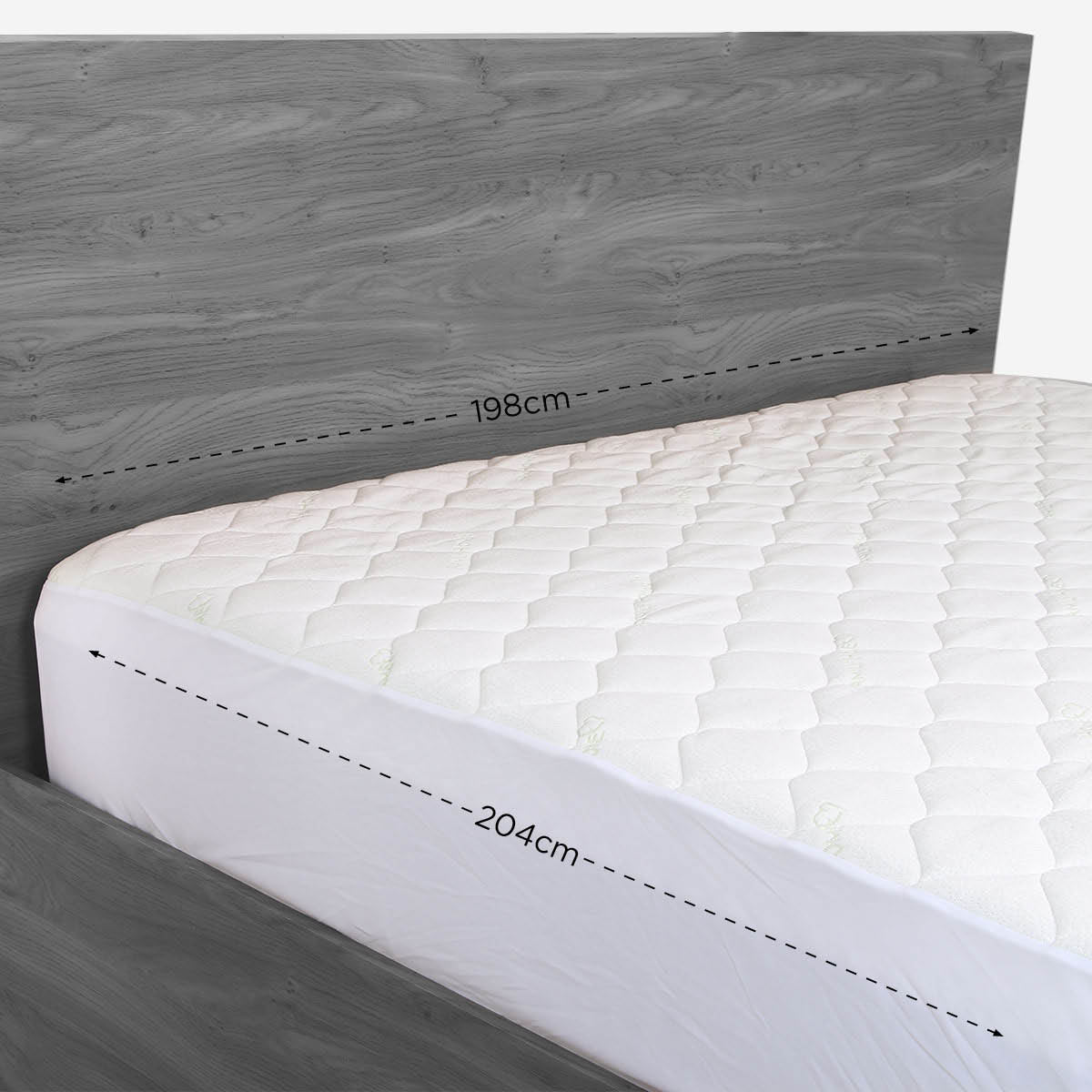 HWP-39127463:HEALTHY_HOME_WATERPROOF_MATTRESS_PAD_WHITE_KING_-_39127463-4.jpg