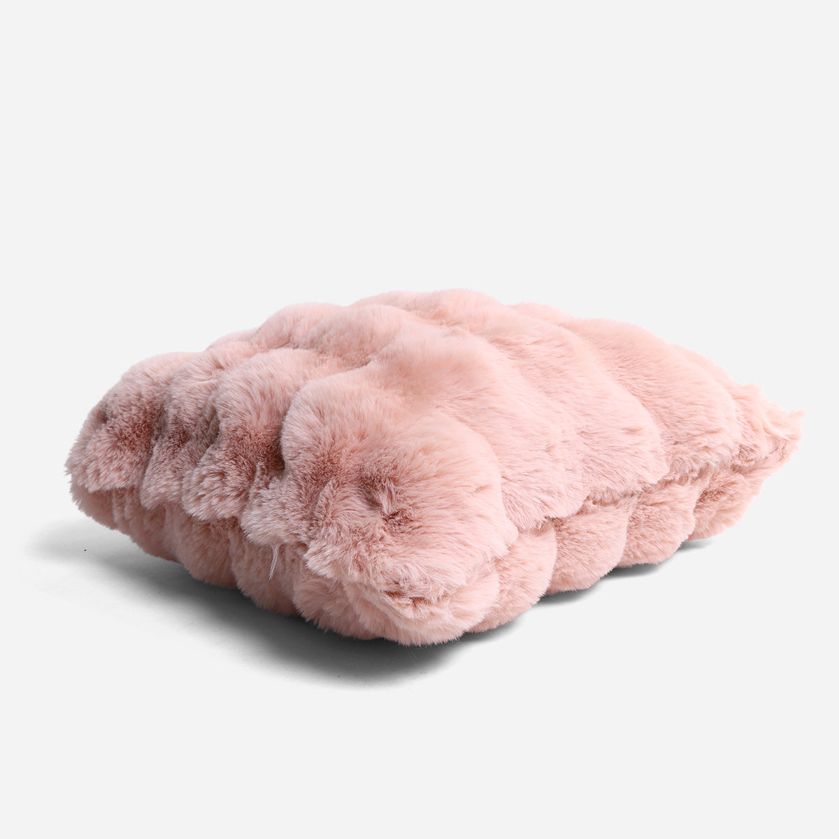 SM Home Oozy Throw Pillow (Pink) - 19x19cm
