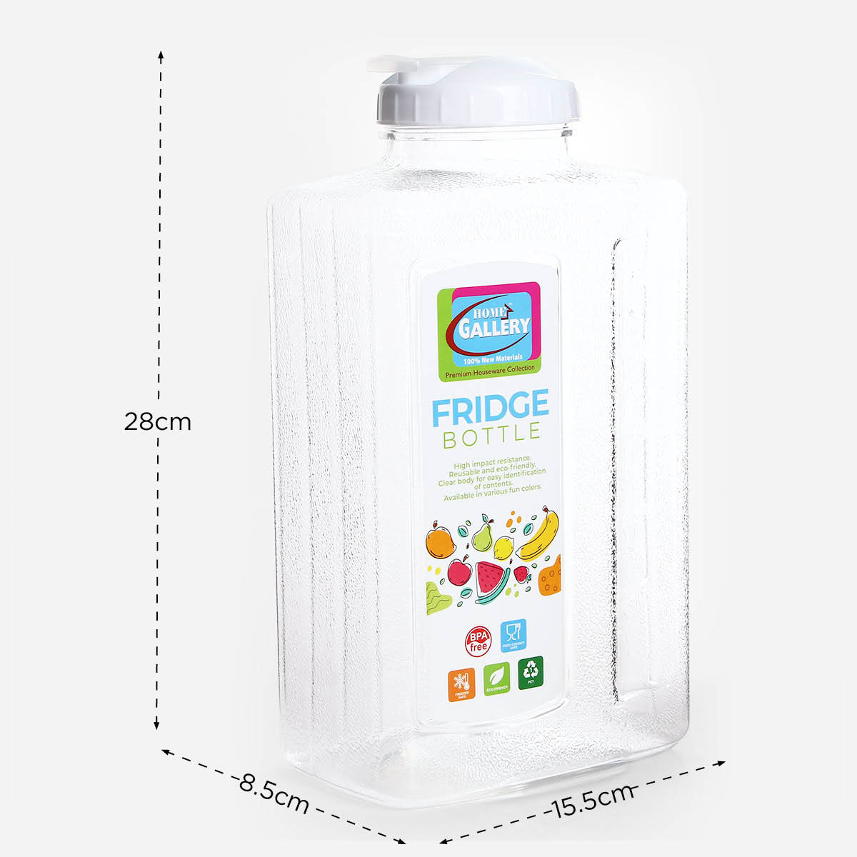 Home Gallery PNP3372 Fridge Bottle - 2.8L