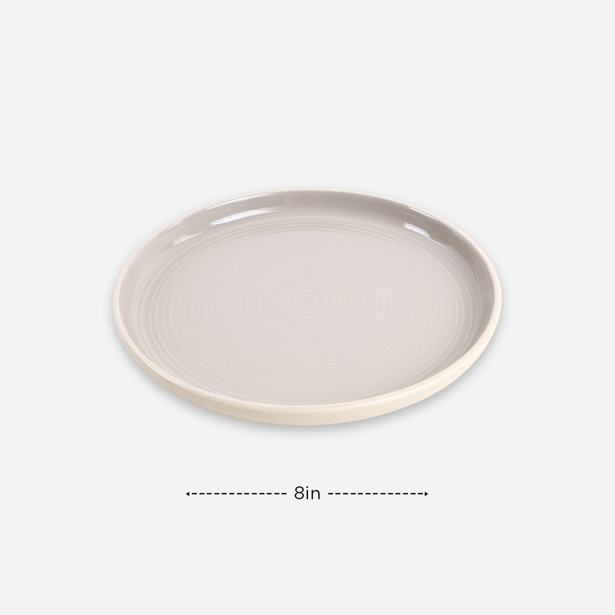 Hooga 8-Piece Stoneware Neolith Dinner Set - Beige