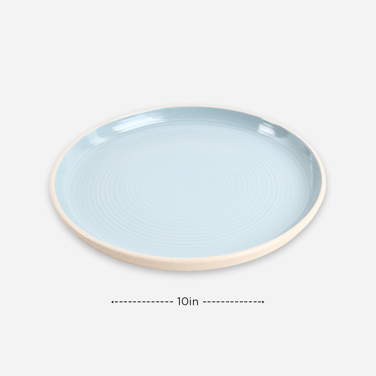 Hooga 8-Piece Stoneware Neolith Dinner Set - Blue