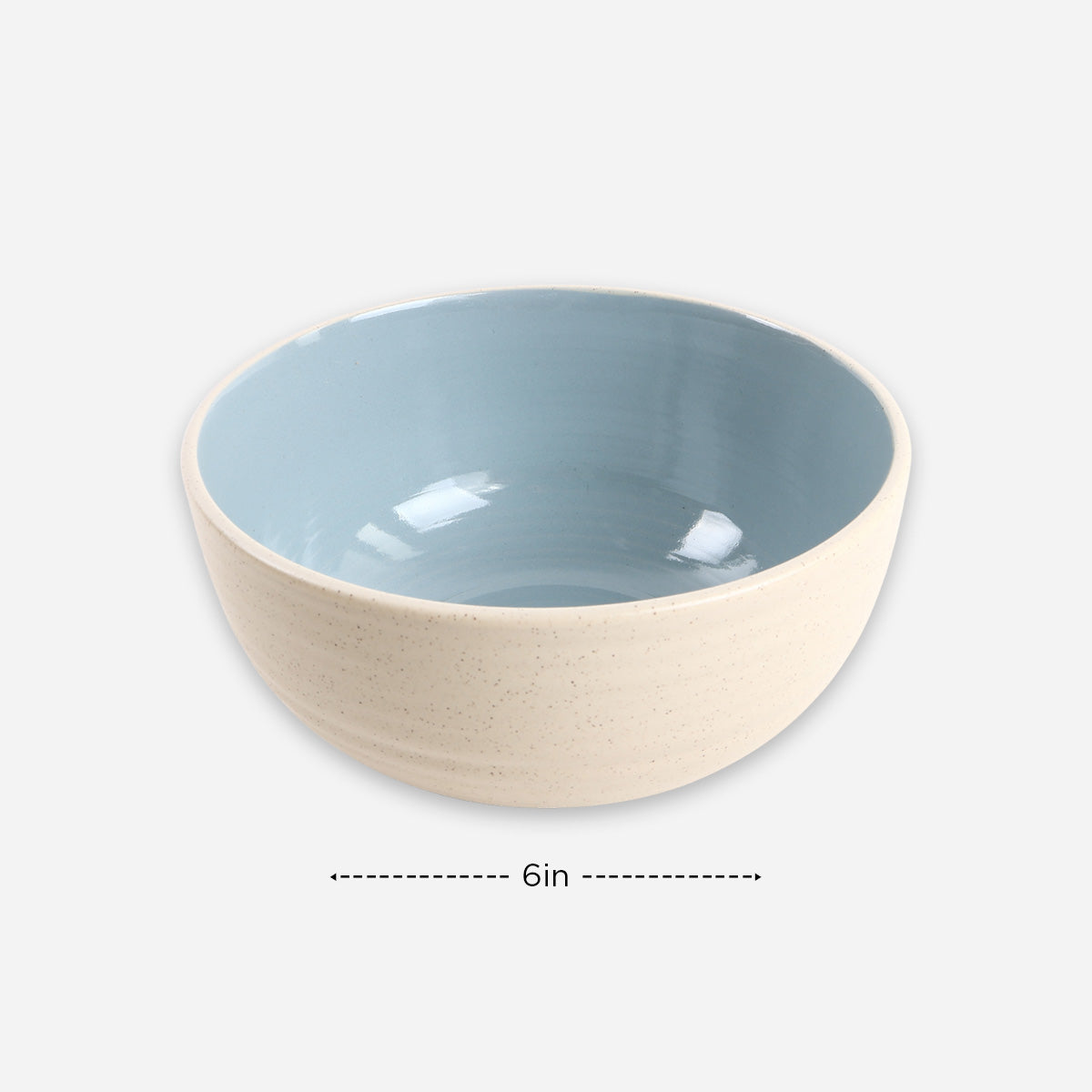 Hooga 8-Piece Stoneware Neolith Dinner Set - Blue