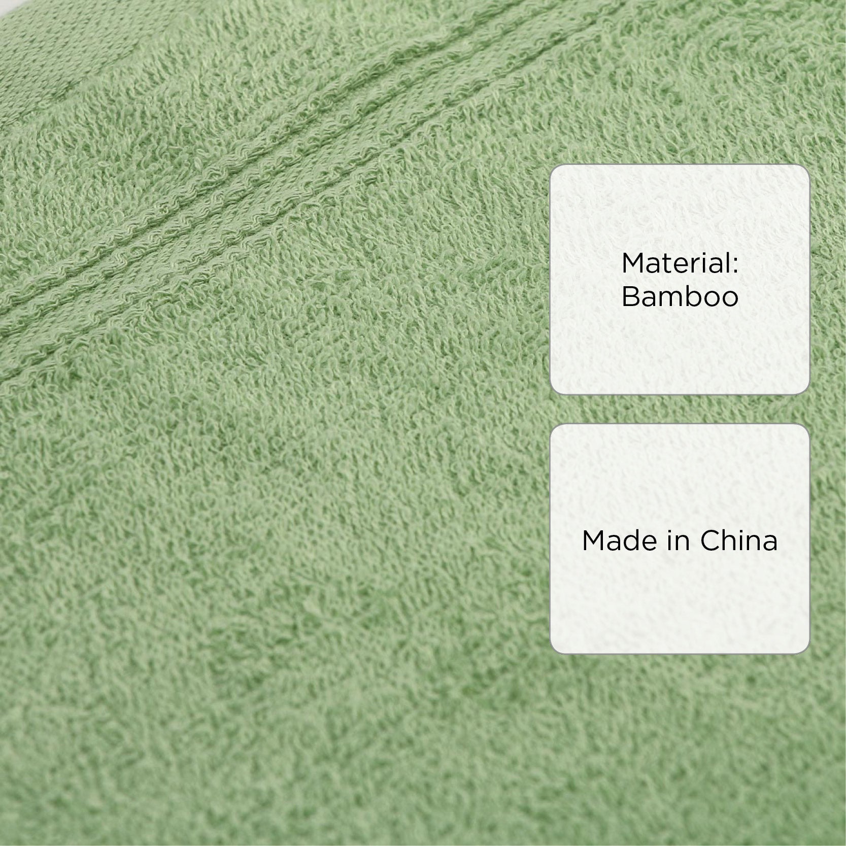 Hosh Bamboo Face Towel - Arcadian Green