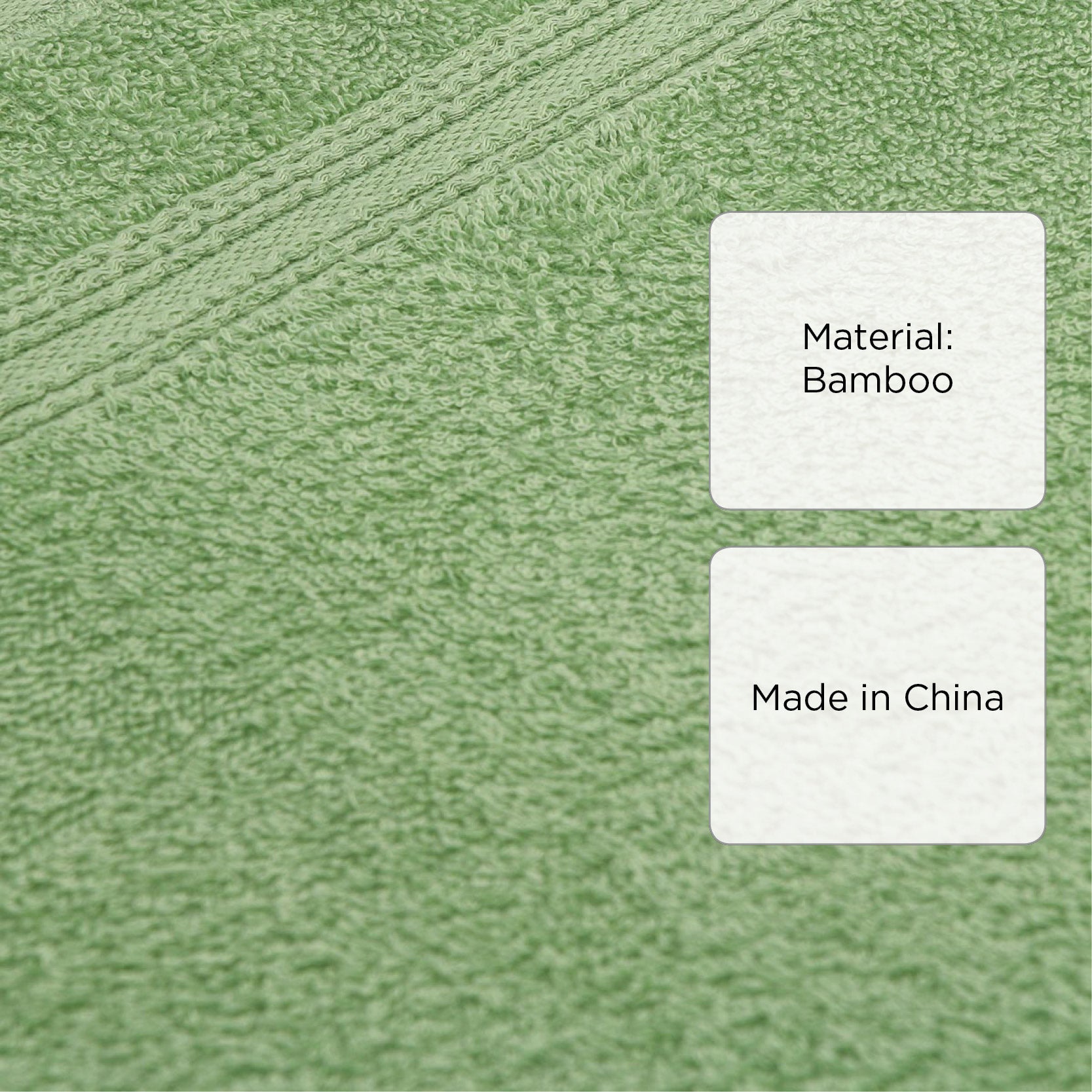 Hosh Bamboo Hand Towel - Arcadian Green