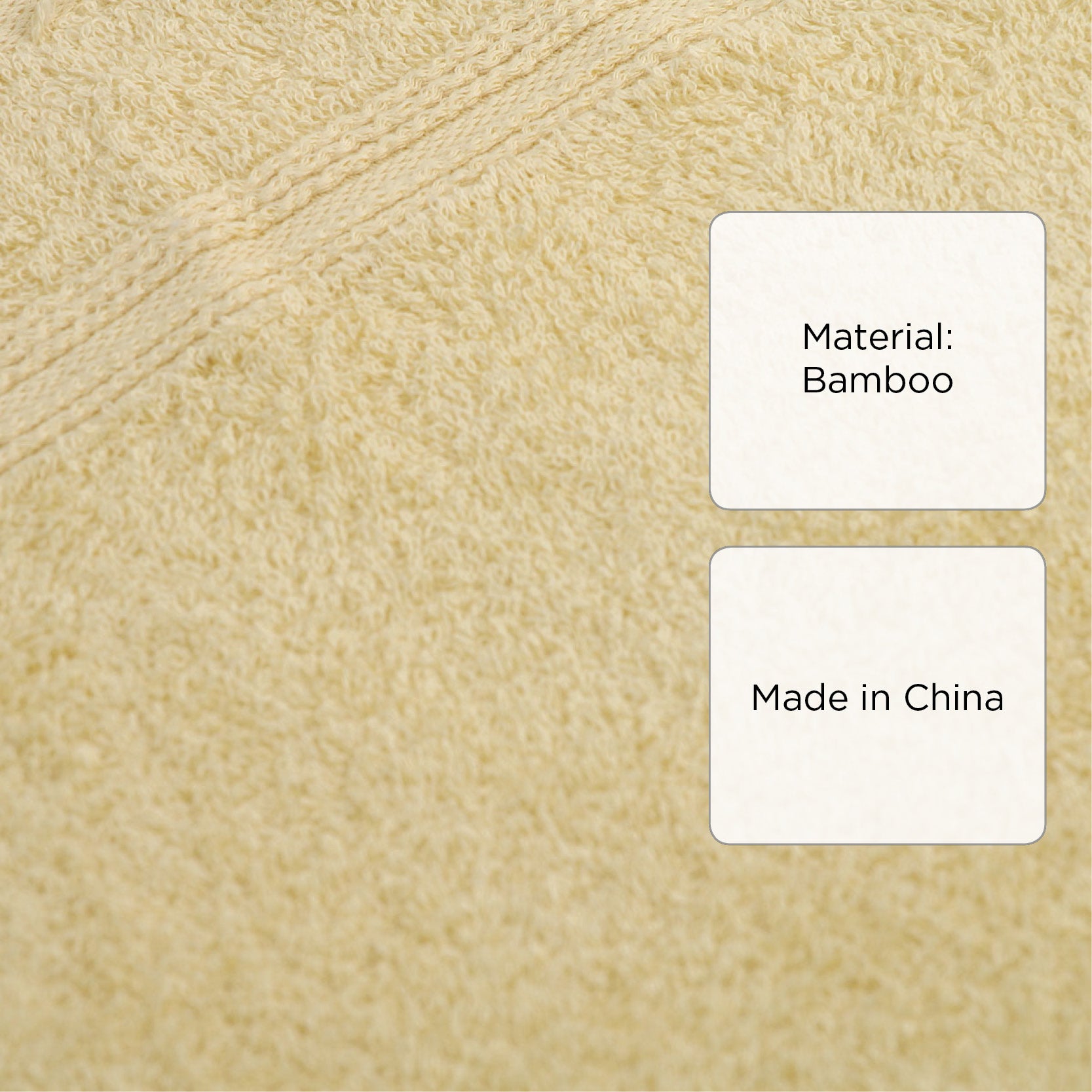 Hosh Bamboo Hand Towel - Parsnip Mocha