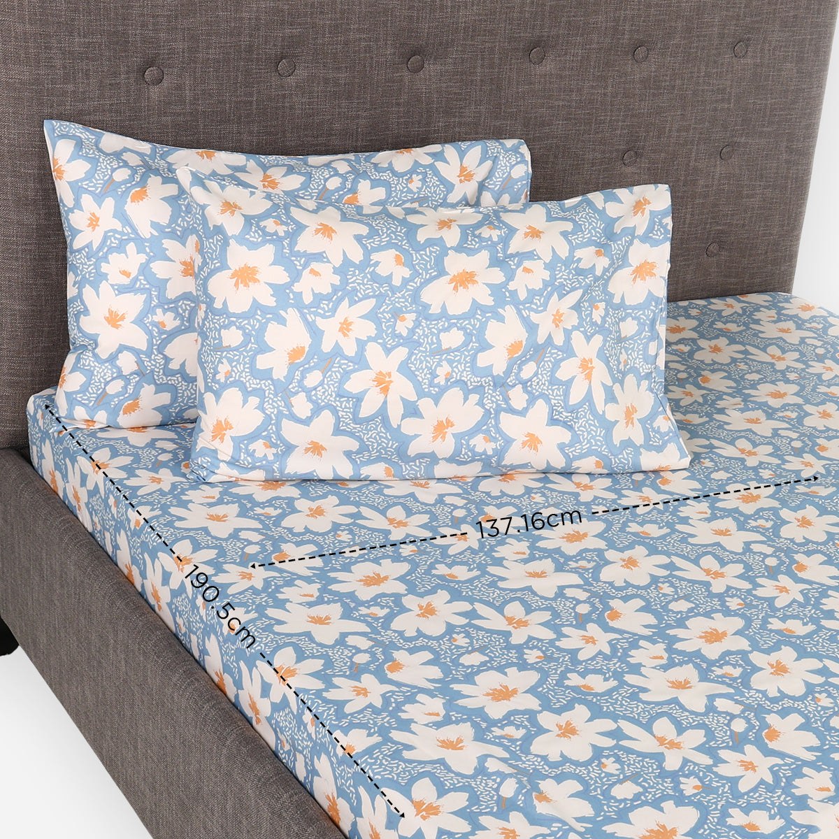 Hosh 3-Piece Deluxe PF11 Bedsheet Set - Full