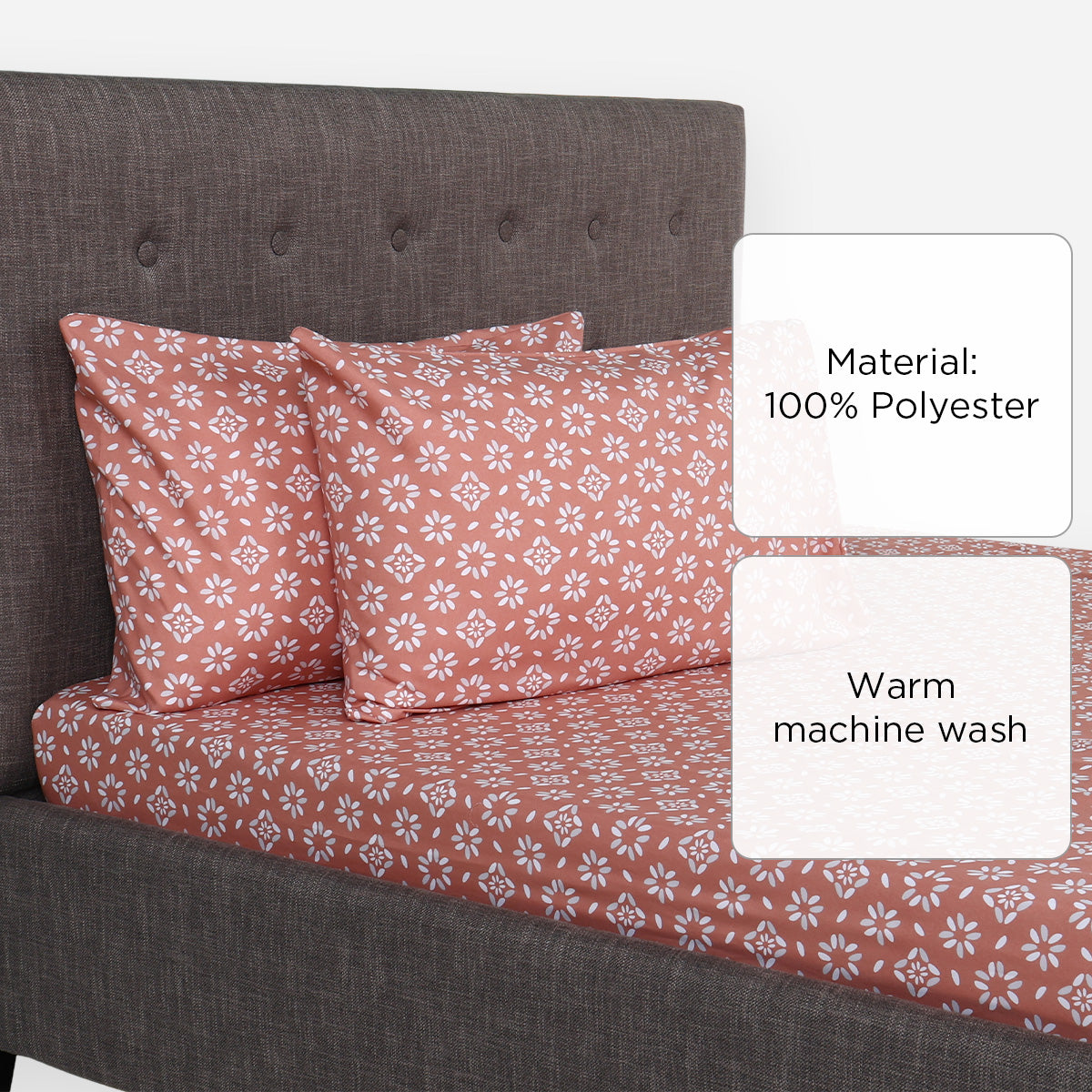 Hosh 3-Piece Deluxe PF12 Bedsheet Set - Full