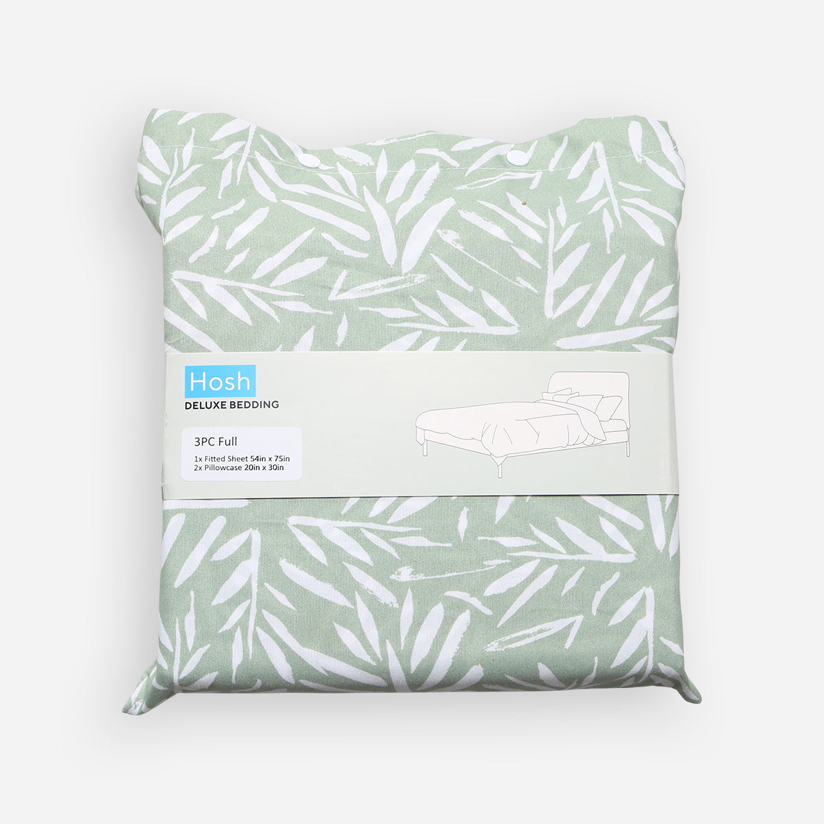Hosh 3-Piece Deluxe PF16 Bedsheet Set - Full