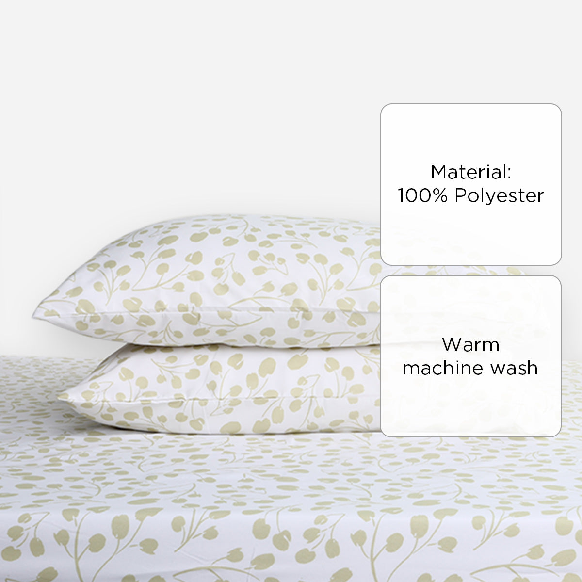 Hosh 3-Piece Deluxe PF8 Bedsheet Set - Full