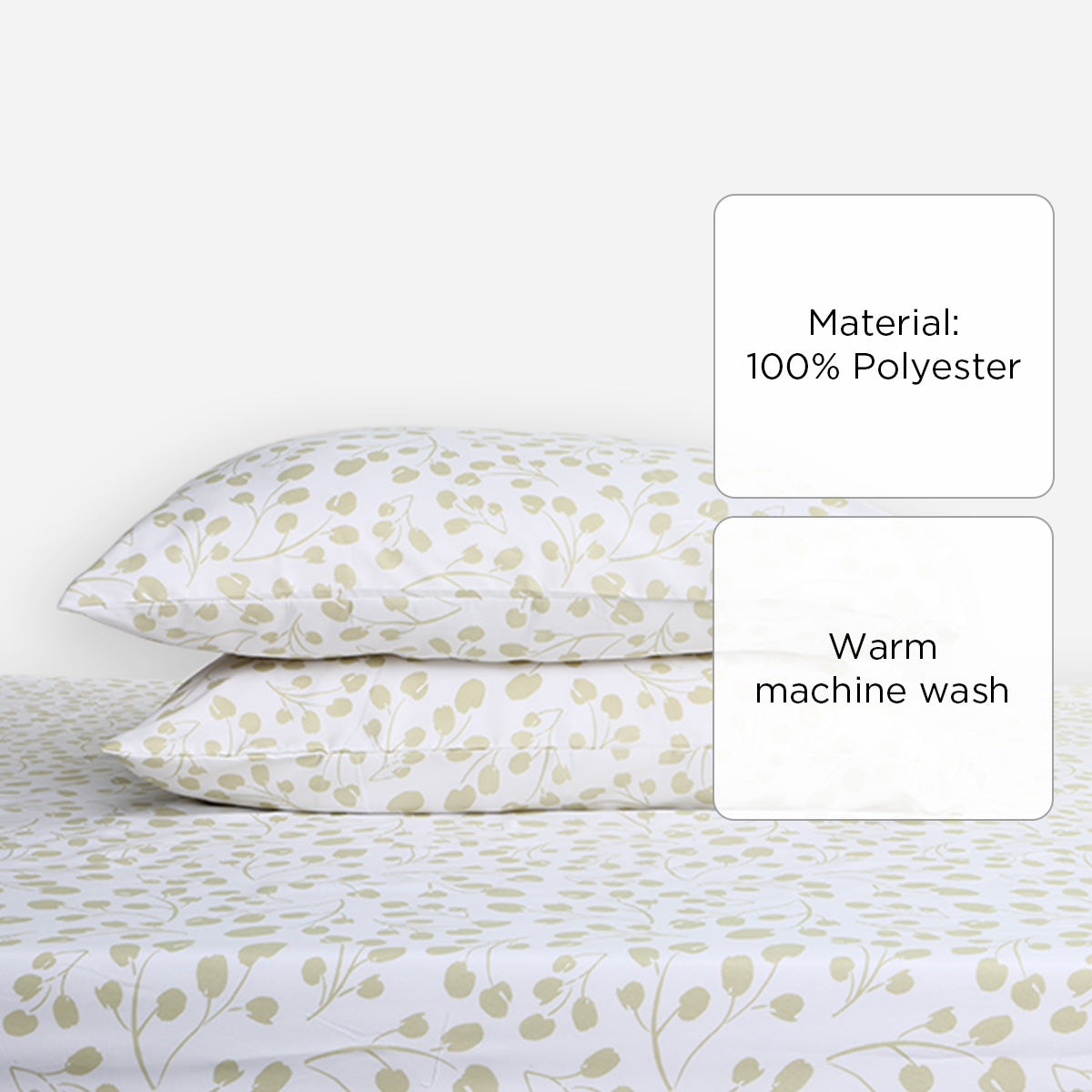 Hosh 3-Piece Deluxe PF8 Bedsheet Set - Queen