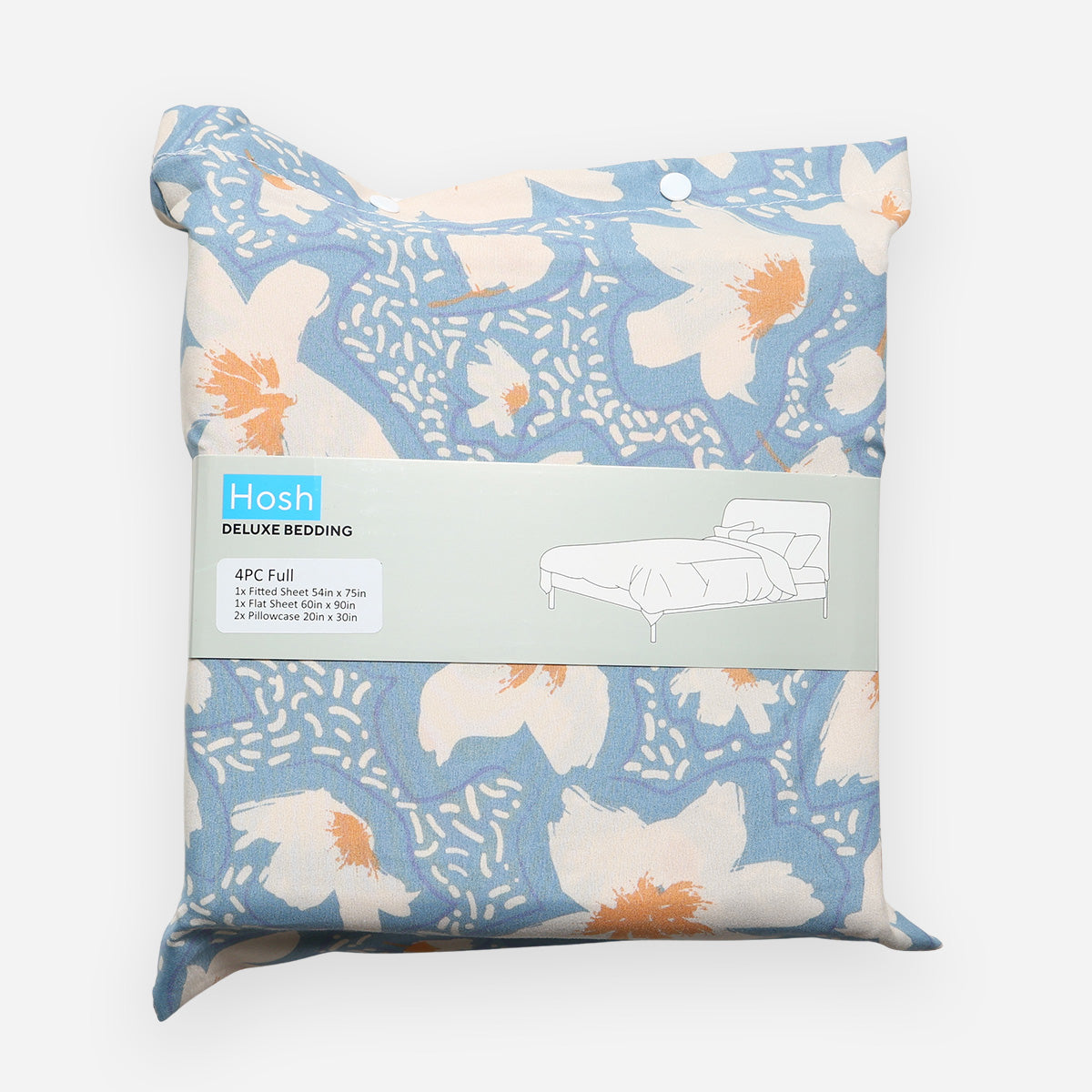 Hosh 4-Piece Deluxe PF11 Bedsheet Set - Full