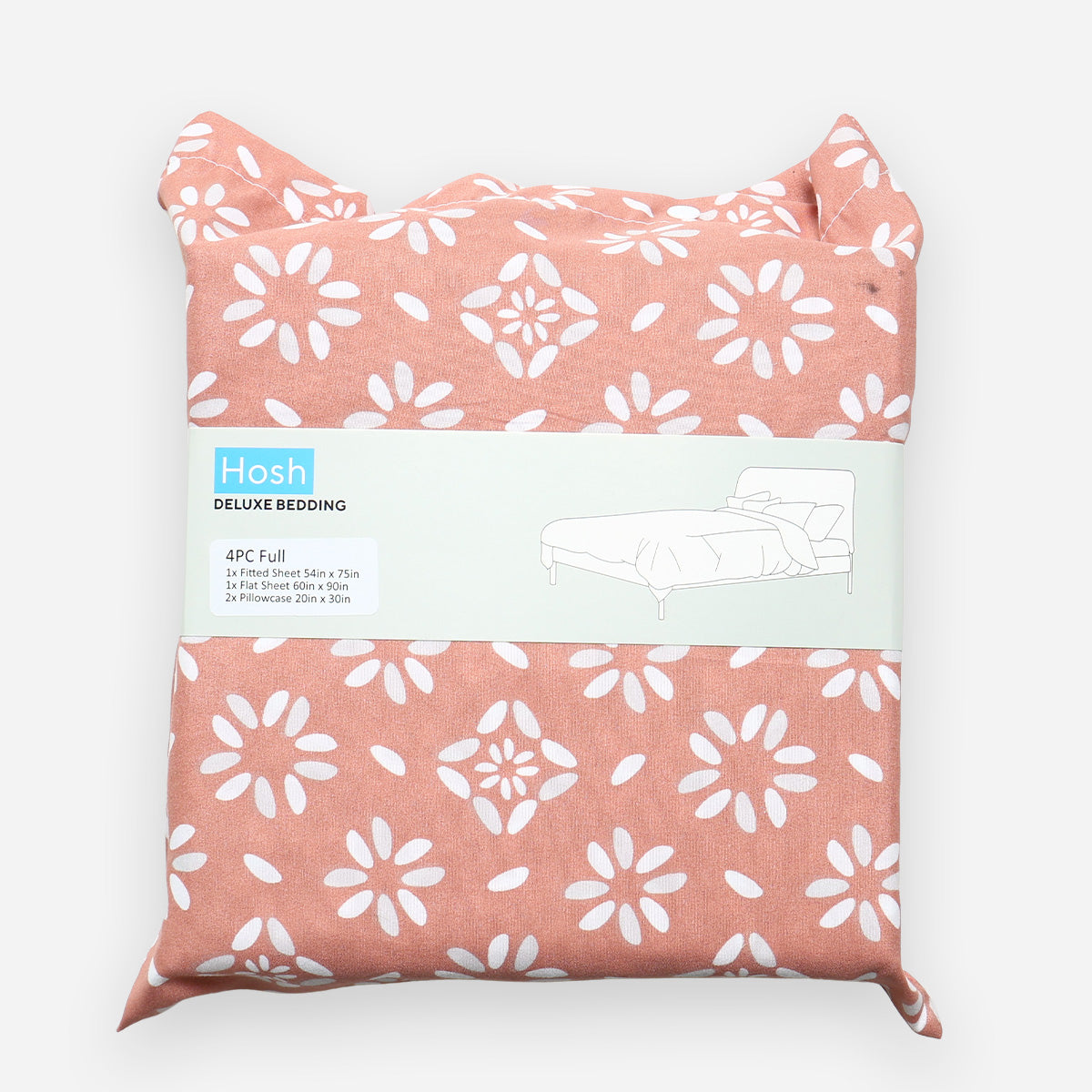 Hosh 4-Piece Deluxe PF12 Bedsheet Set - Full