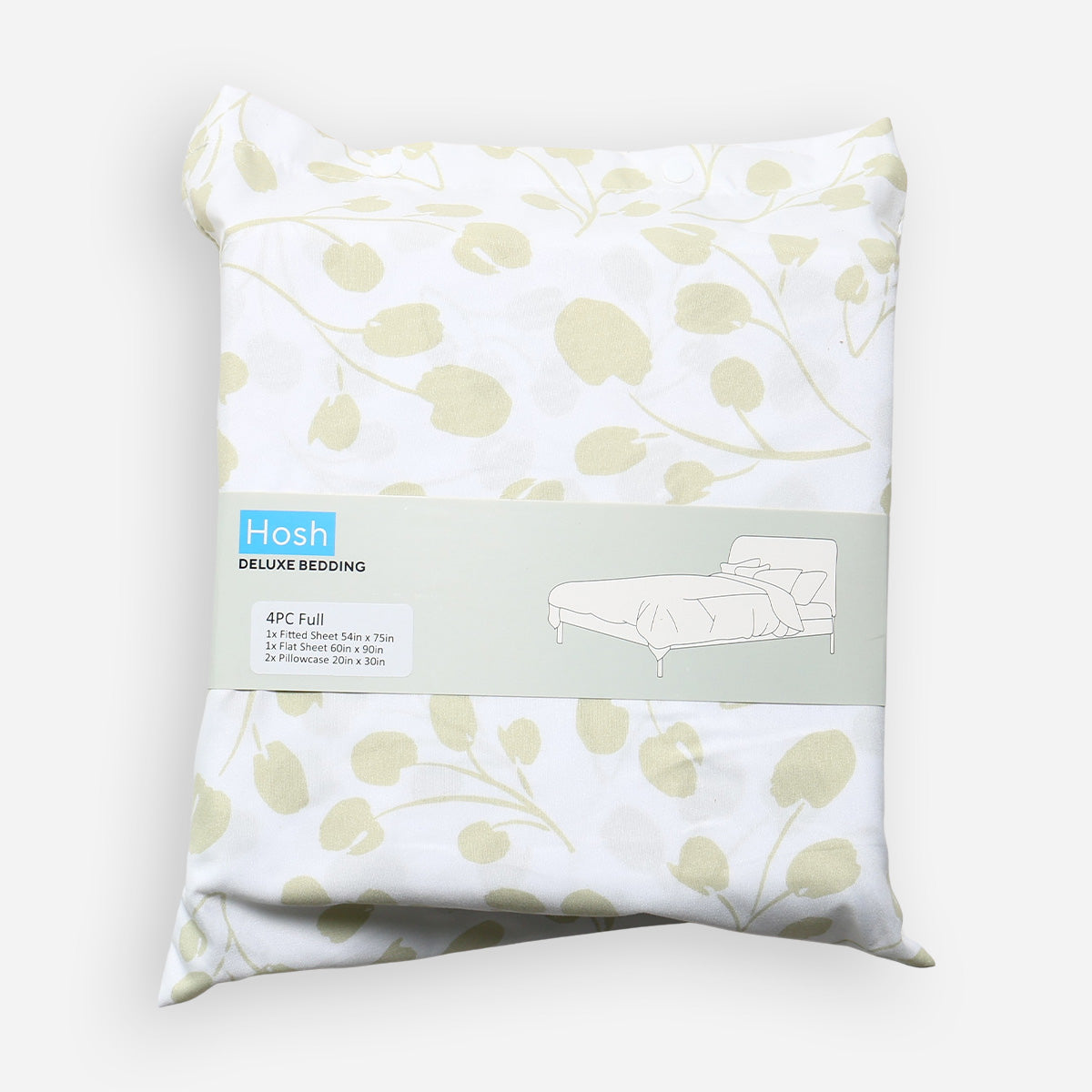 Hosh 4-Piece Deluxe PF8 Bedsheet Set - Full