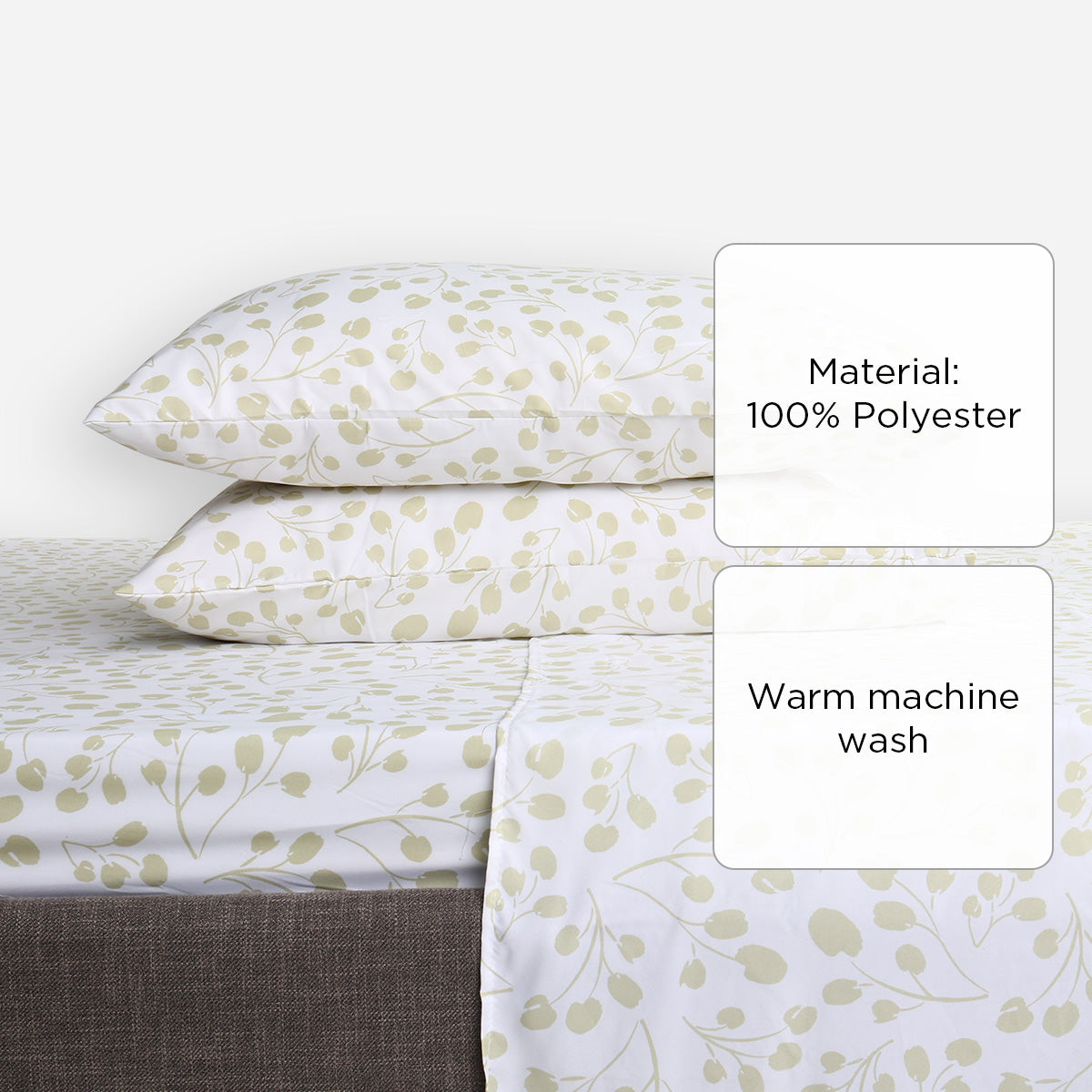 Hosh 4-Piece Deluxe PF8 Bedsheet Set - Full