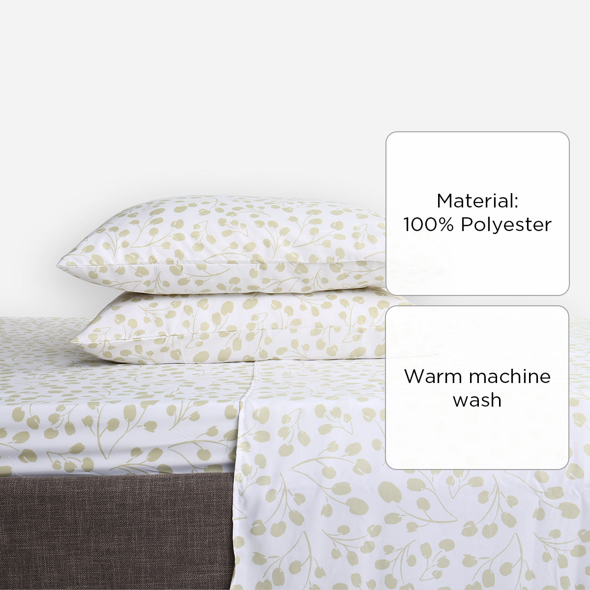 Hosh 4-Piece Deluxe Bedsheet Set PF8 - Queen