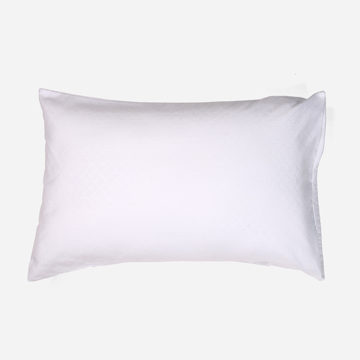 Hosh 1-Piece Pillowcase Emboss Big Stripe (White) - 20x36